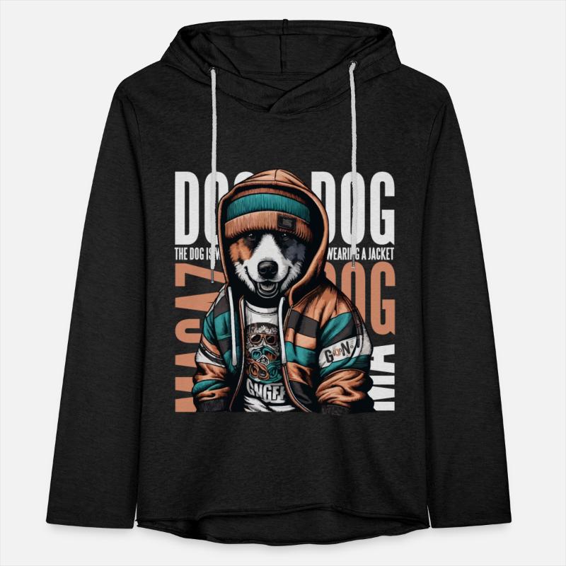 URBAN CHIC: DOG EMBRACES CITY LIFE IN STYLE