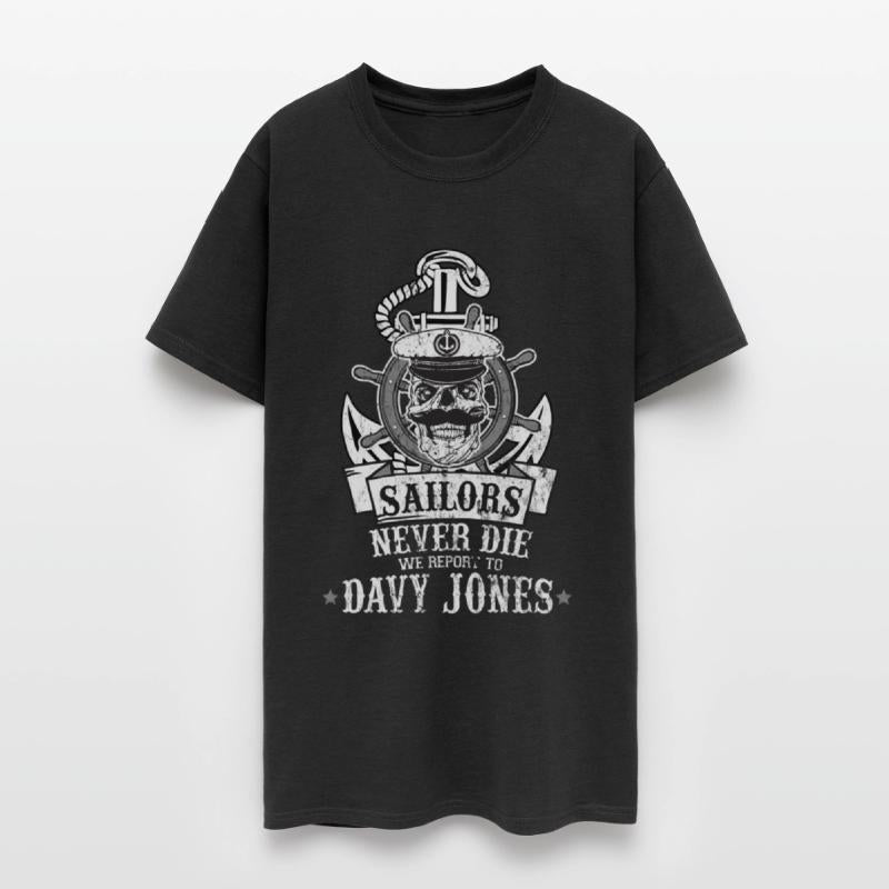 US Navy Sailor never die we report to Davy Jones
