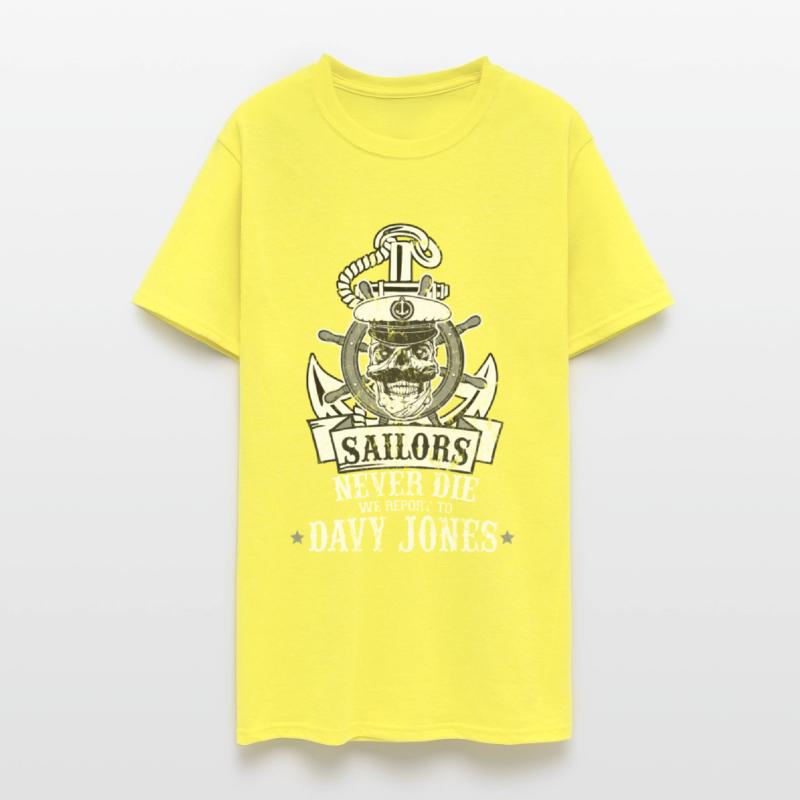 US Navy Sailor never die we report to Davy Jones