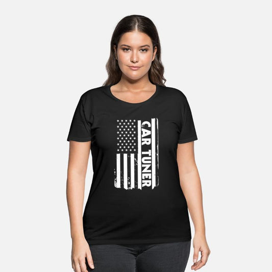 USA Flag Car Tuner America