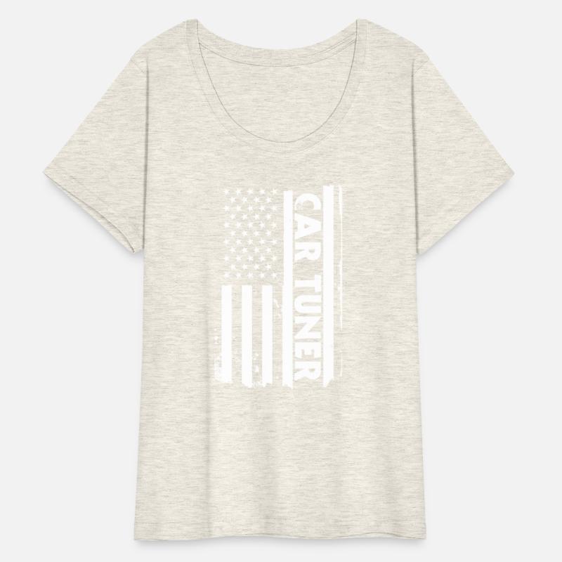 USA Flag Car Tuner America