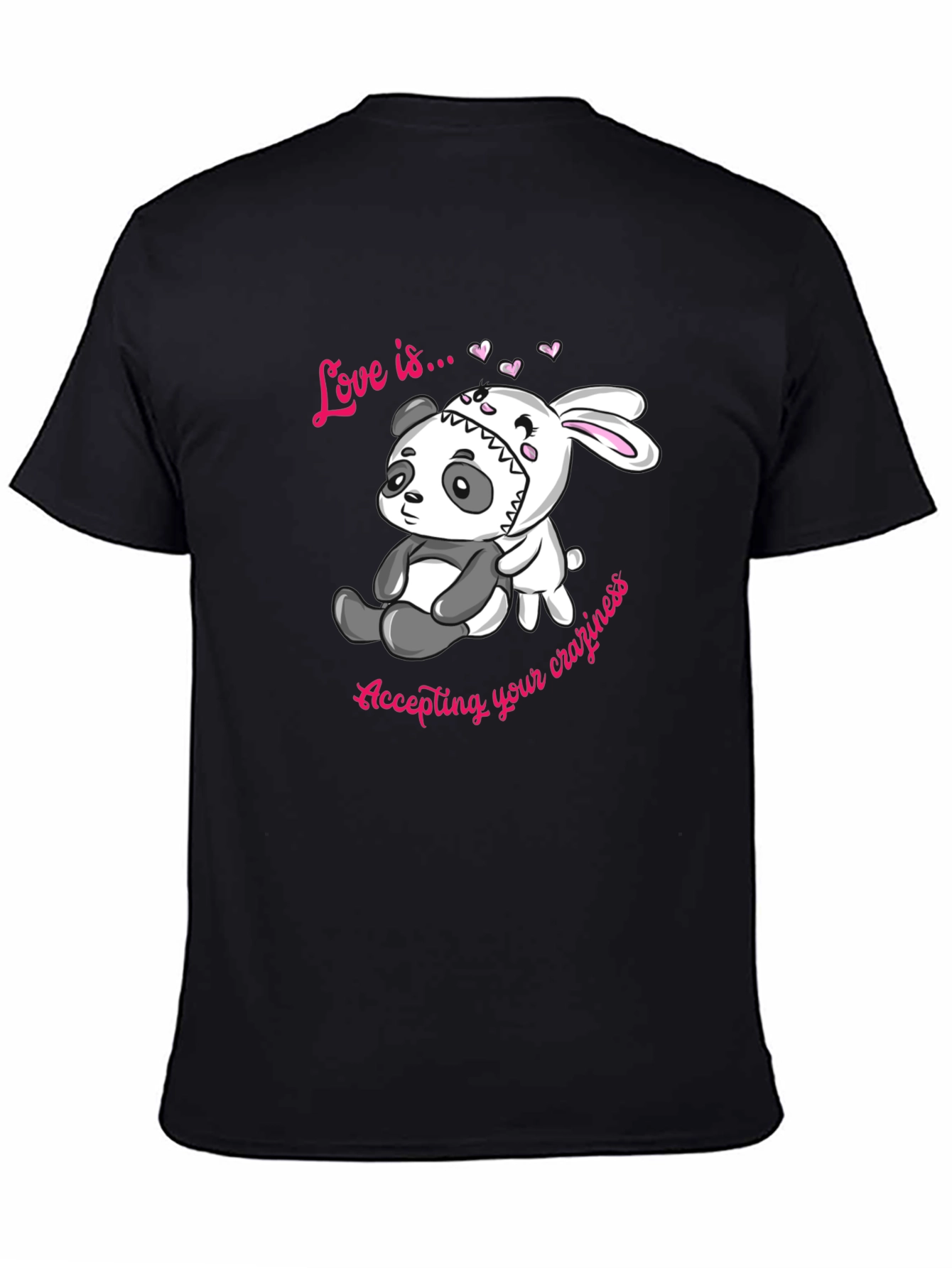 Love Is... Panda and Bunny Tee