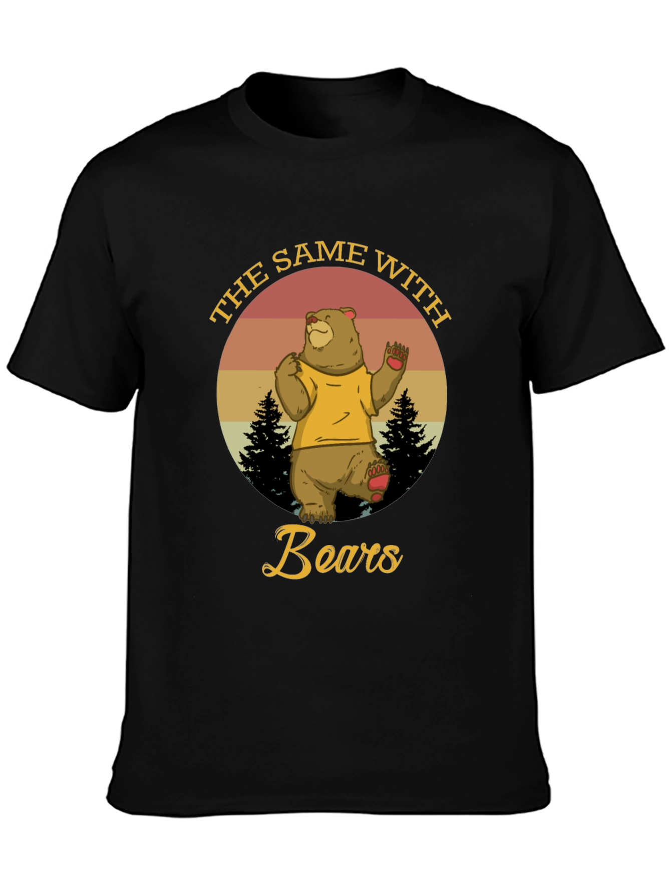 The Same With Bears Graphic T-Shirt