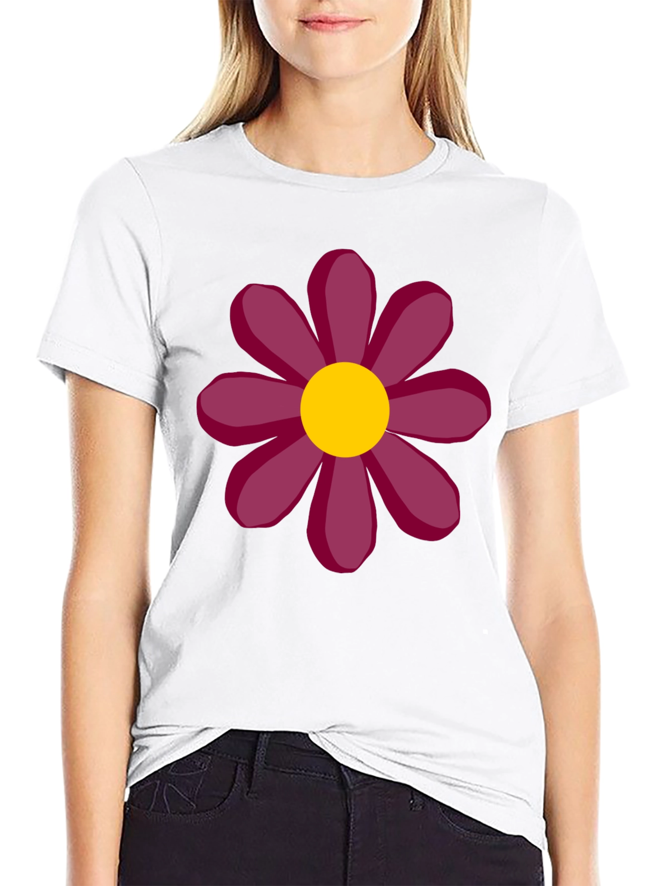 Floral Graphic Tee - Casual Style