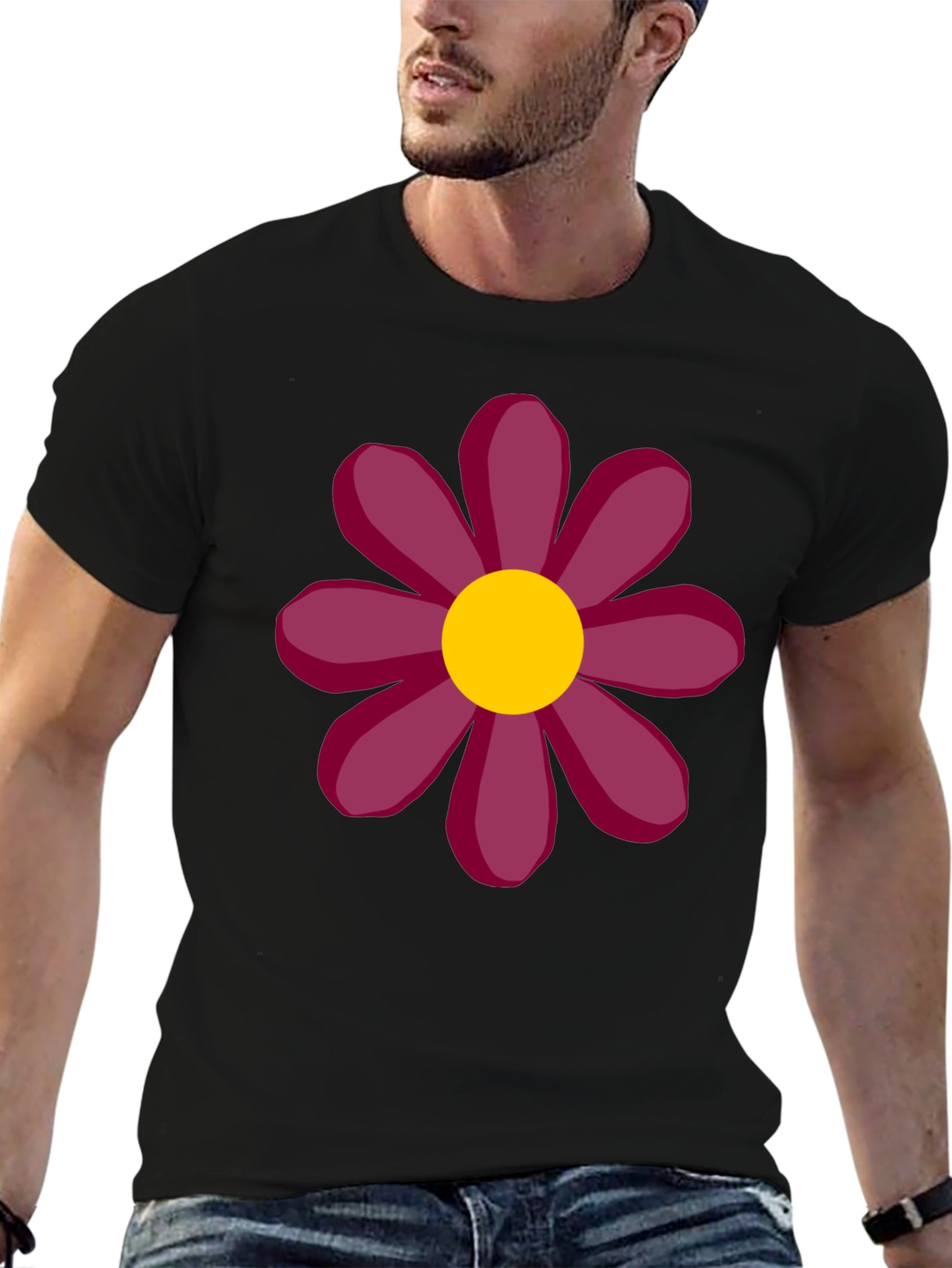 Floral Graphic Tee - Casual Style