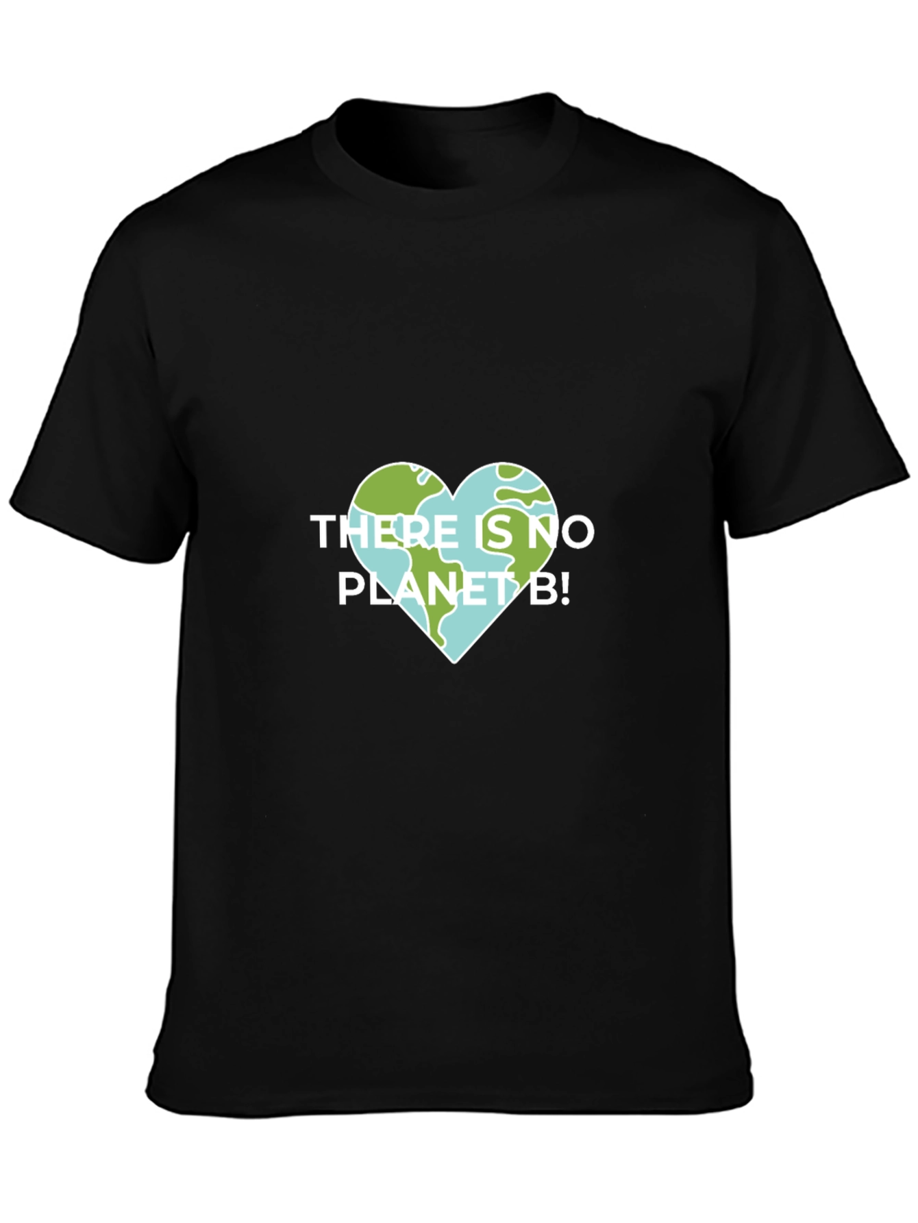 Planet B Earth Heart T-Shirt Save Environment Tee