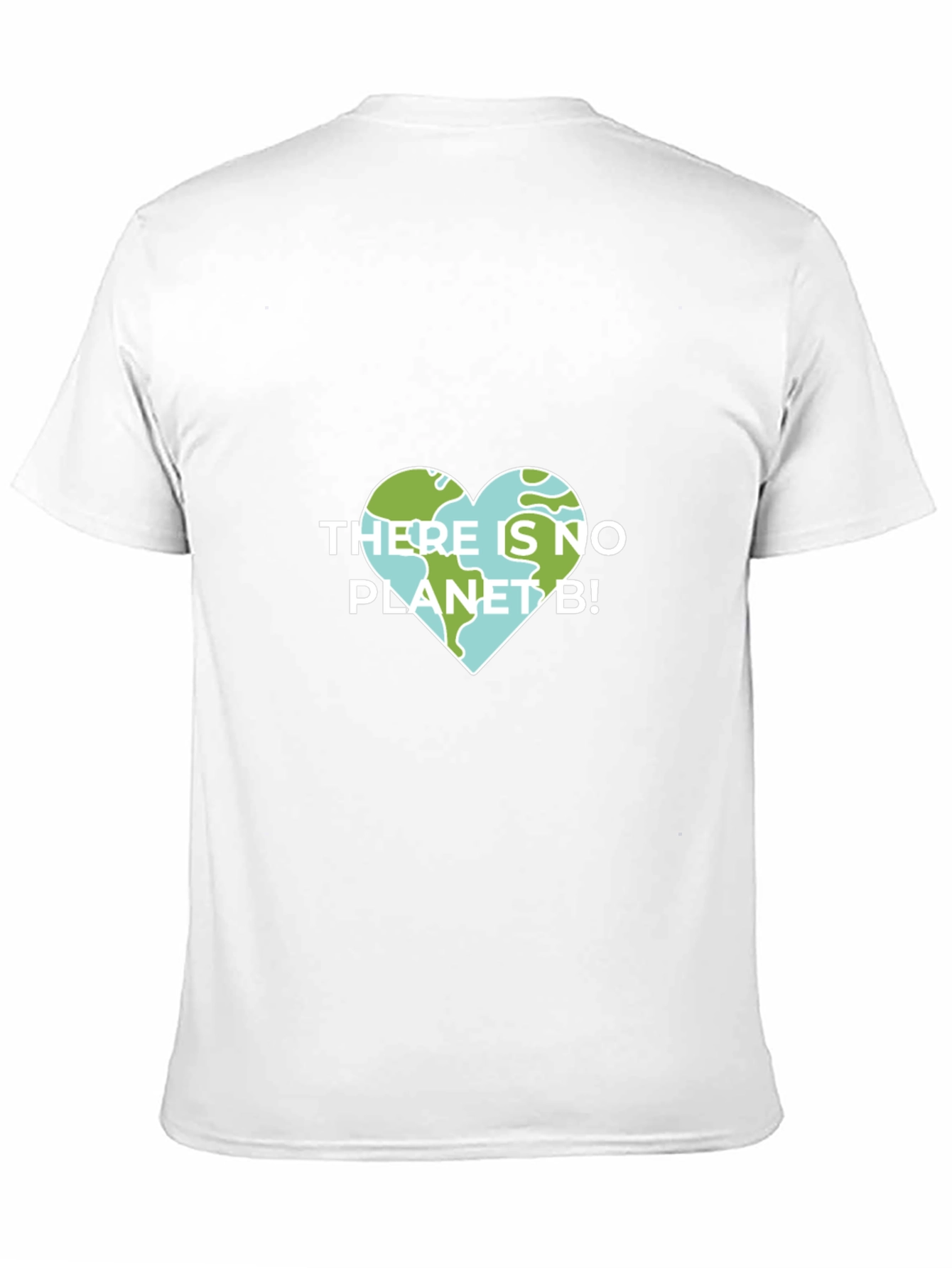 Planet B Earth Heart T-Shirt Save Environment Tee