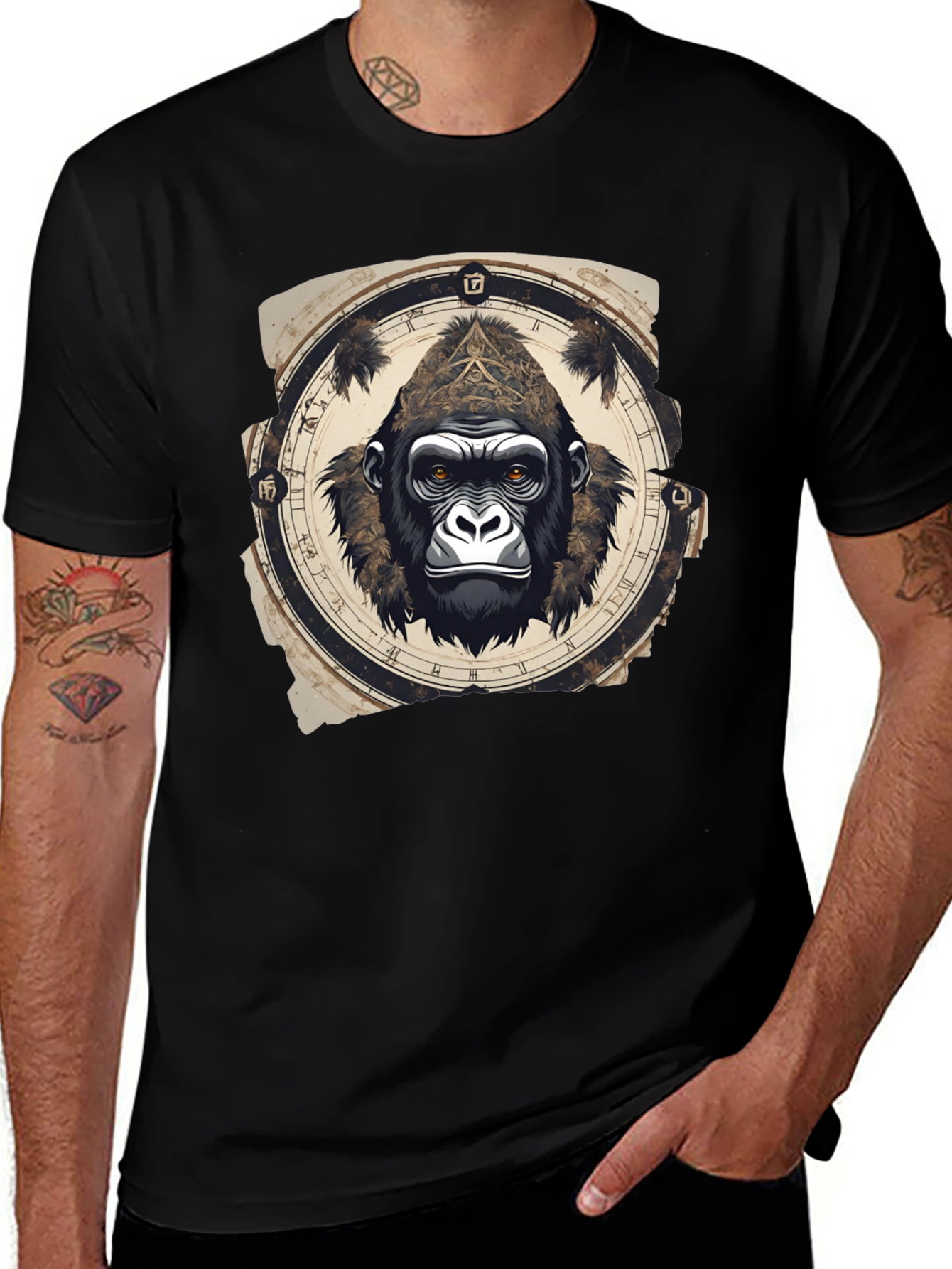 Gorilla Timepiece Graphic Tee
