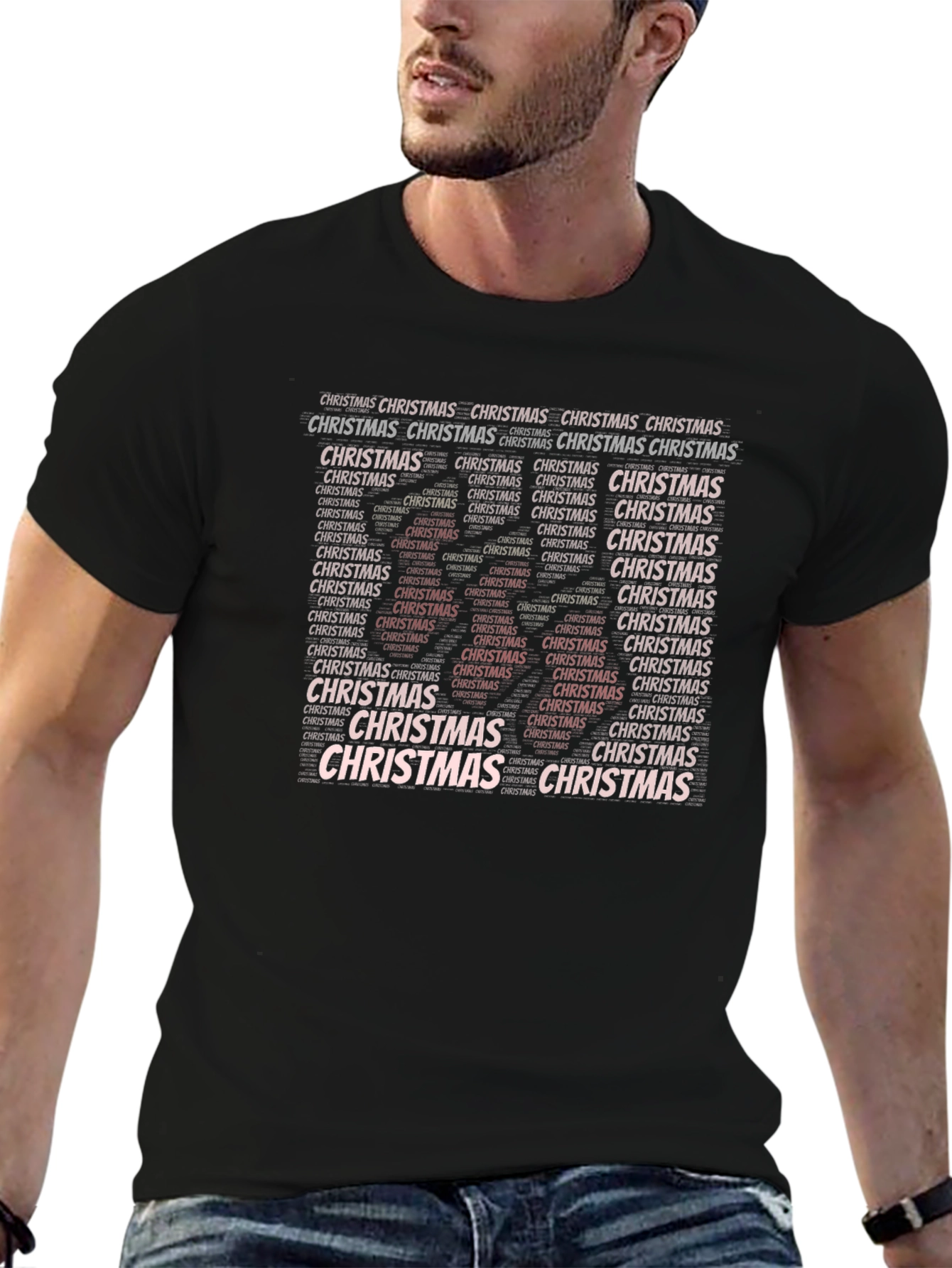 Christmas Word Art T-Shirt