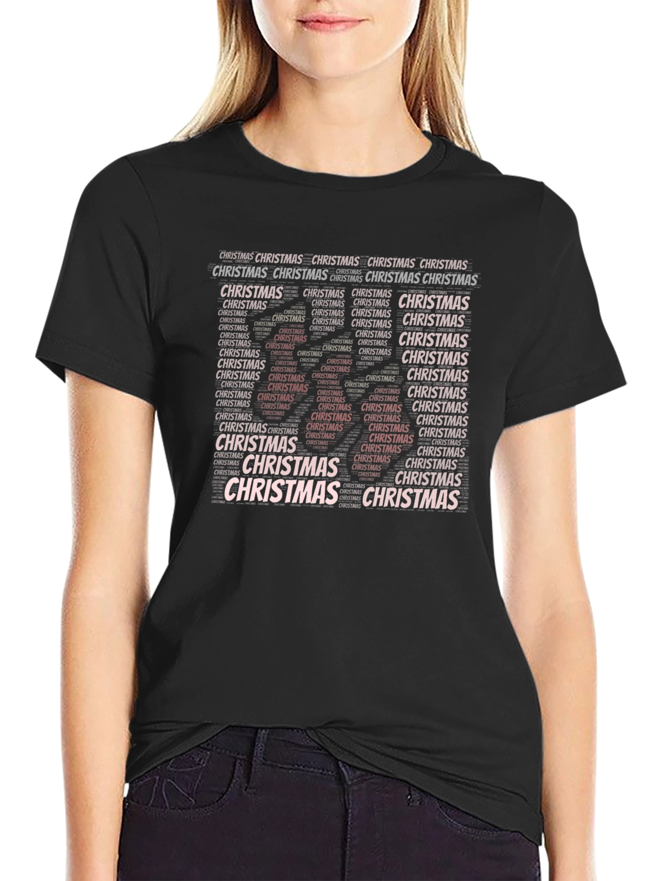Christmas Word Art T-Shirt