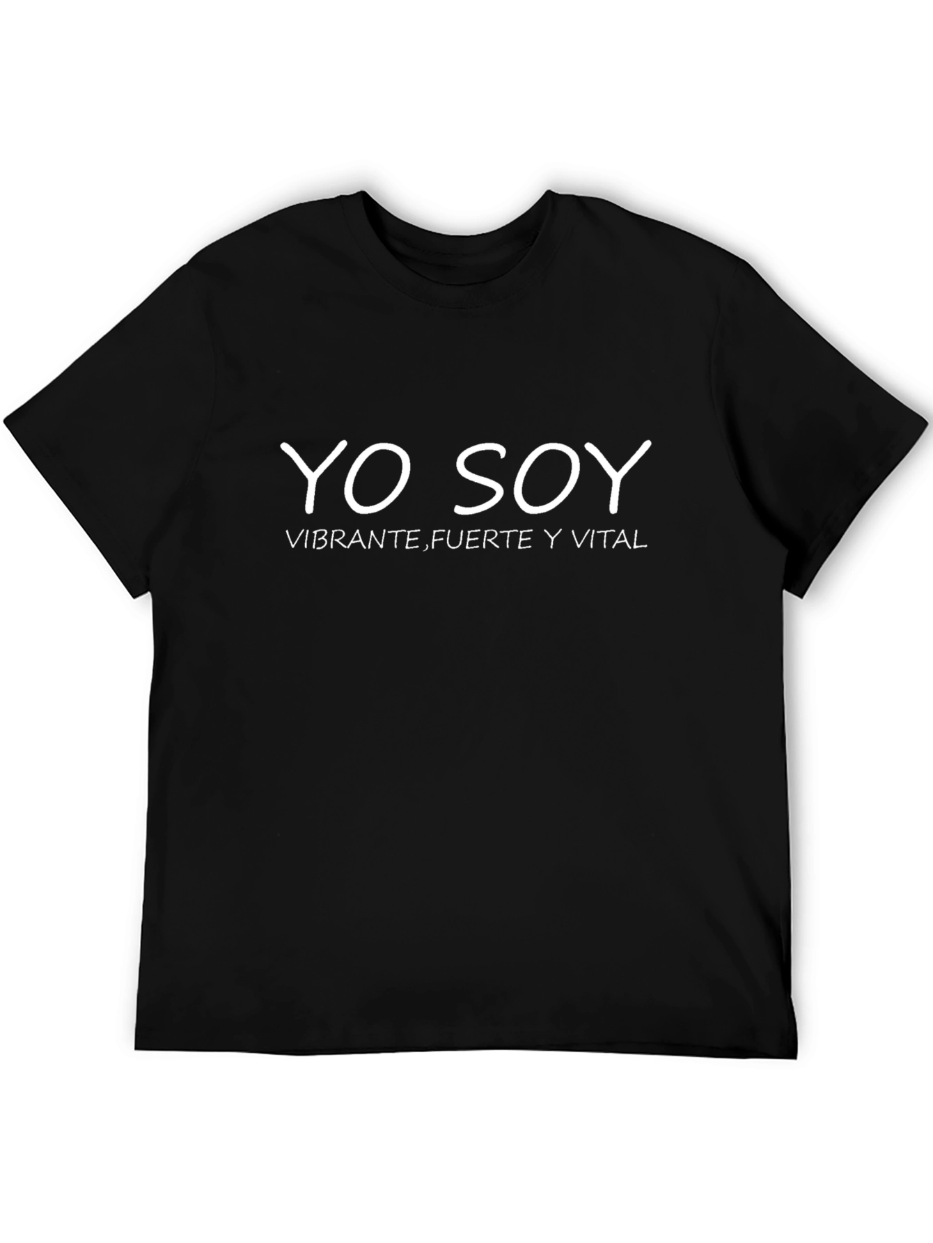 Inspirational Yo Soy Black T-Shirt