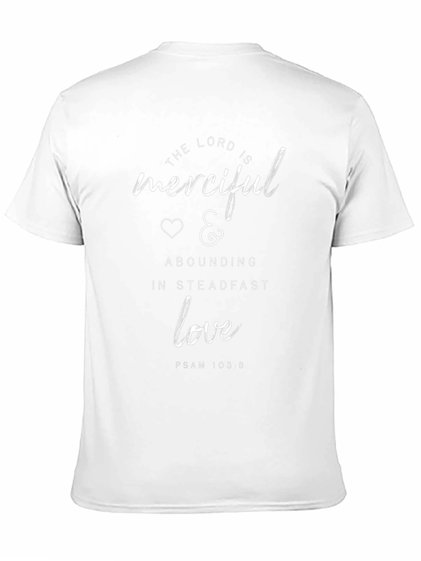 Merciful Love Graphic Tee - Religious T-Shirt