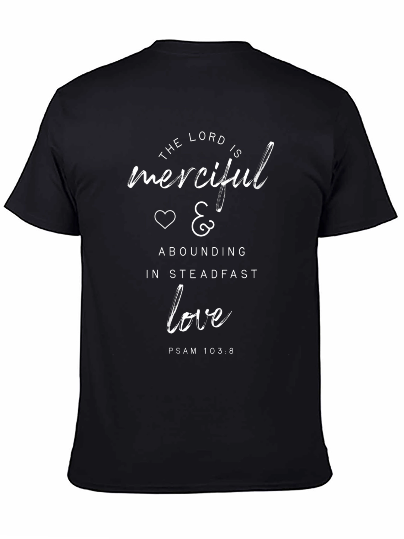 Merciful Love Graphic Tee - Religious T-Shirt