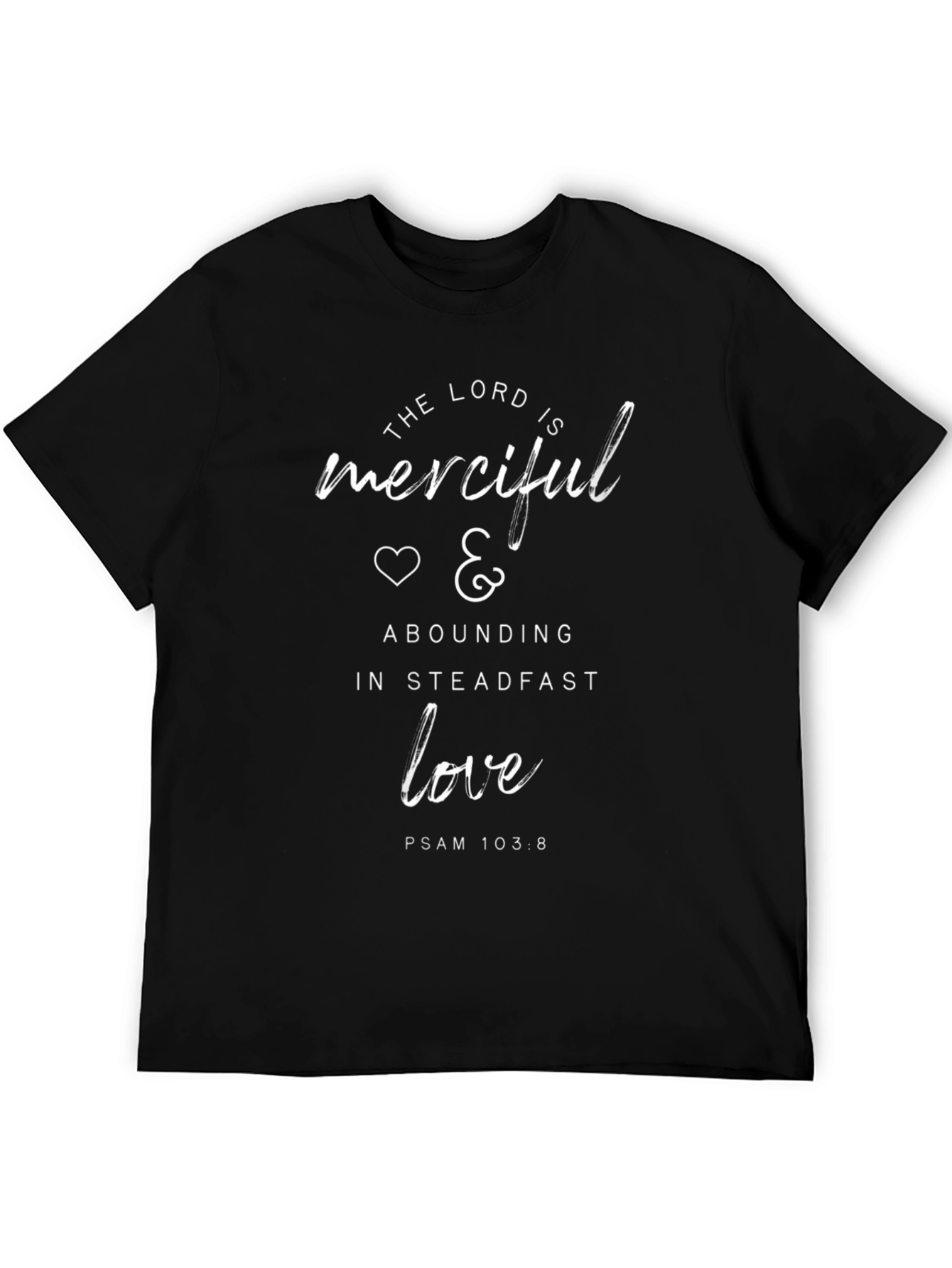 Merciful Love Graphic Tee - Religious T-Shirt