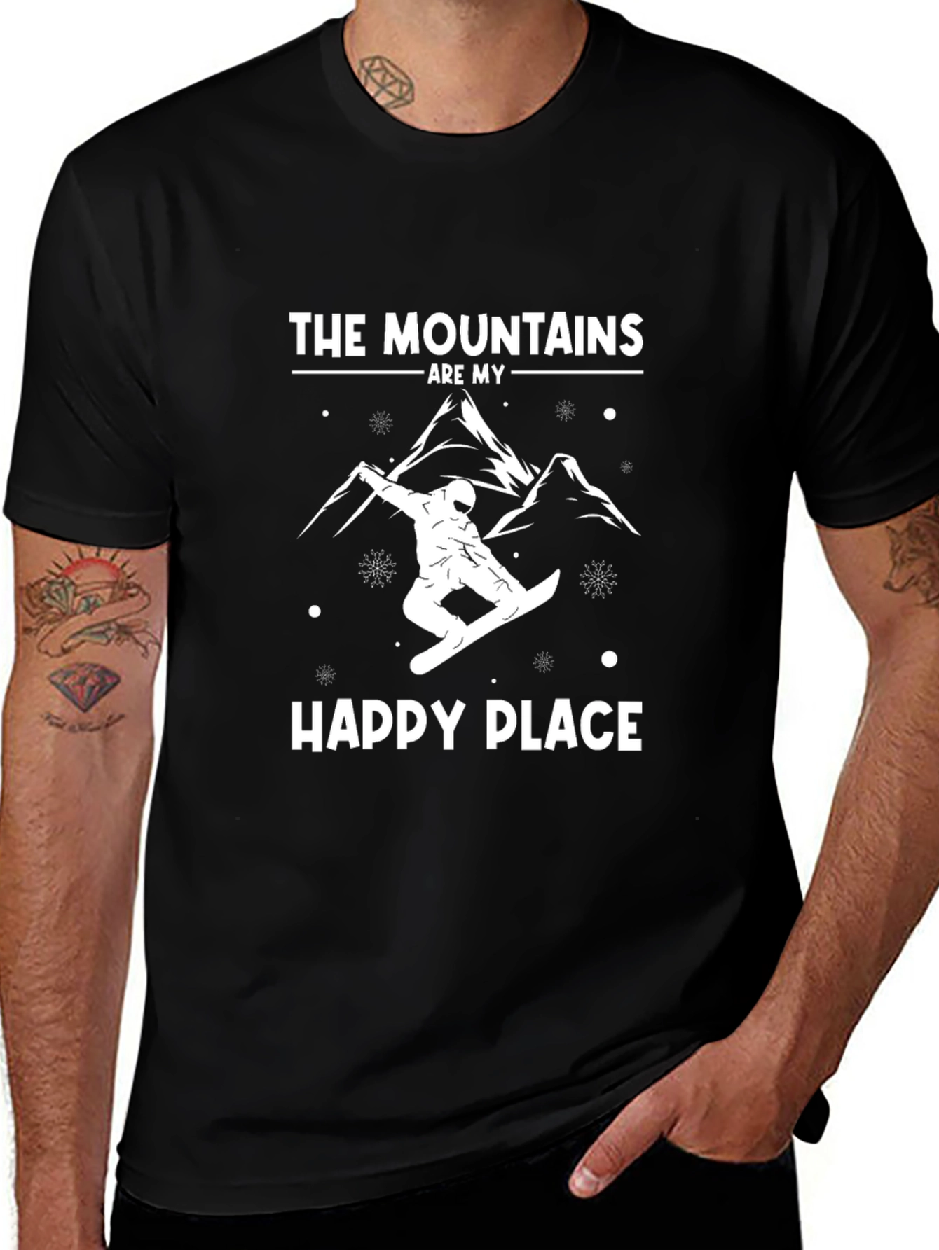Mountains Are My Happy Place Tee