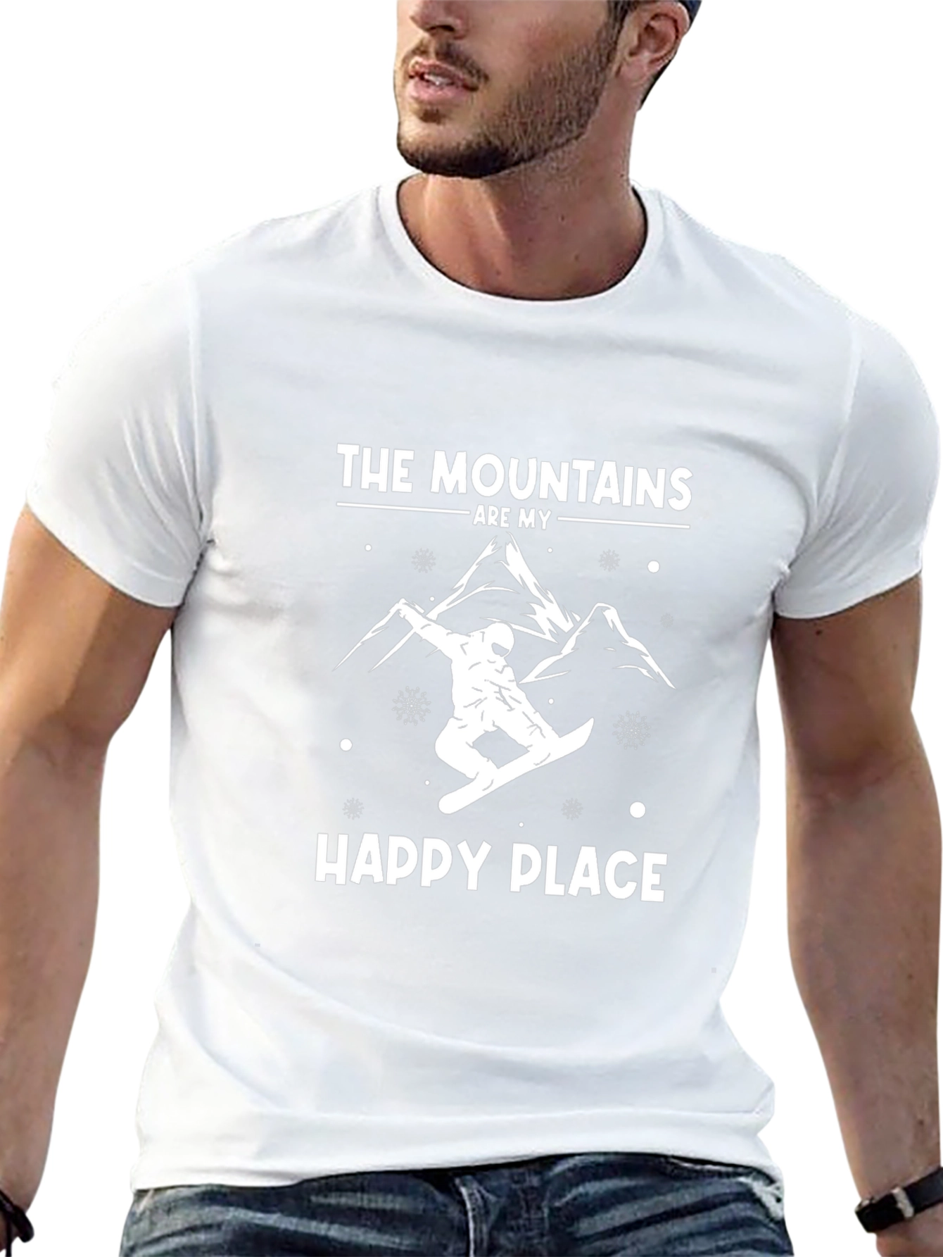 Mountains Are My Happy Place Tee