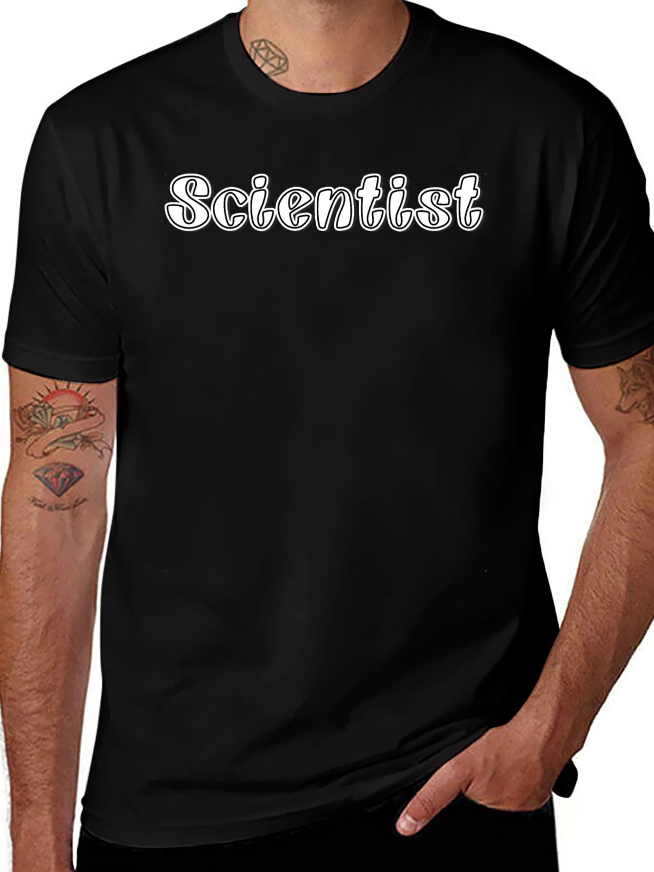 Scientist Graphic T-Shirt - Soft Cotton Blend