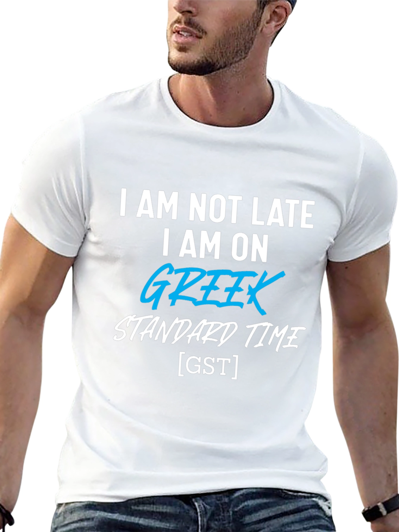 Greek Standard Time T-Shirt Funny Novelty Tee
