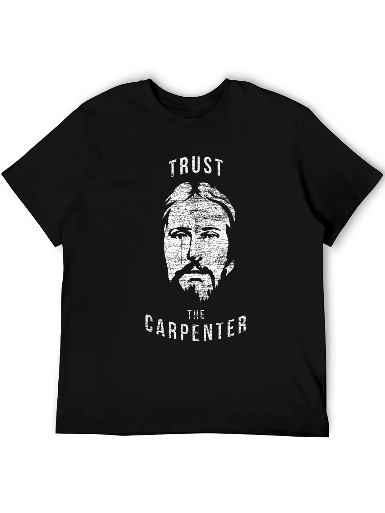 Trust the Carpenter Black Graphic T-Shirt