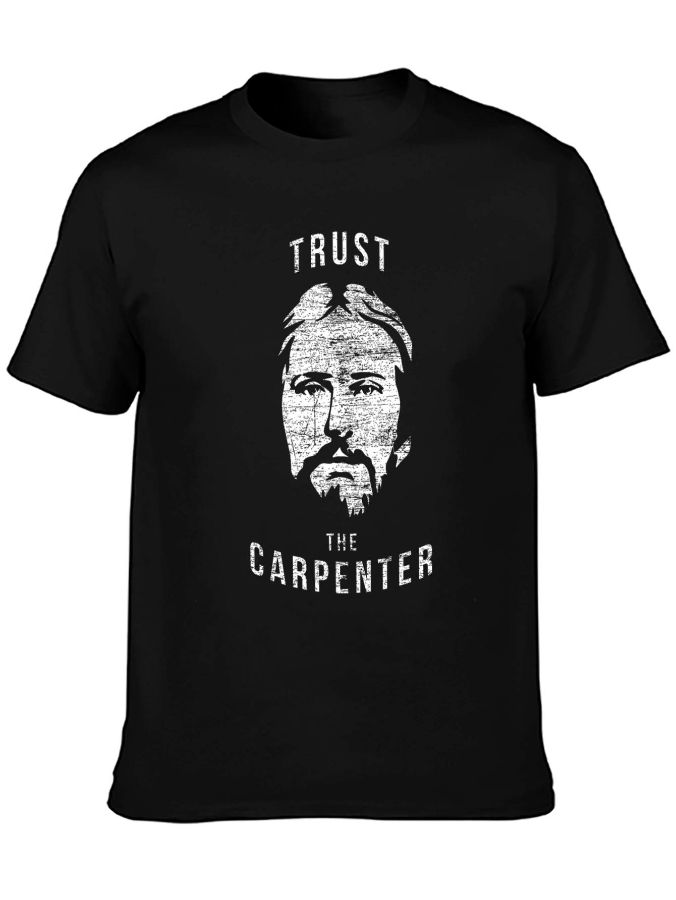 Trust the Carpenter Black Graphic T-Shirt