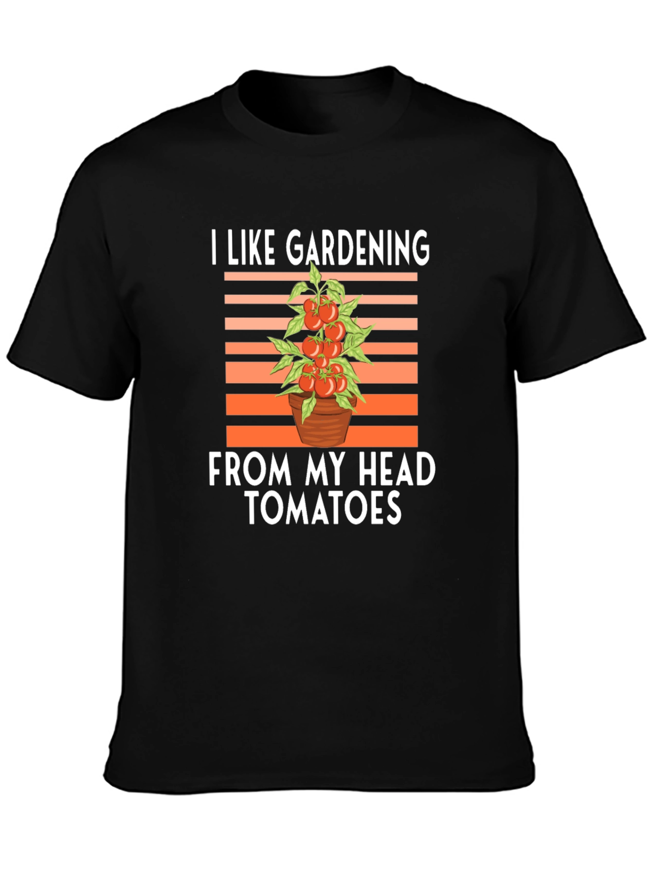 Gardening Tomato T-Shirt - From My Head Tomatoes