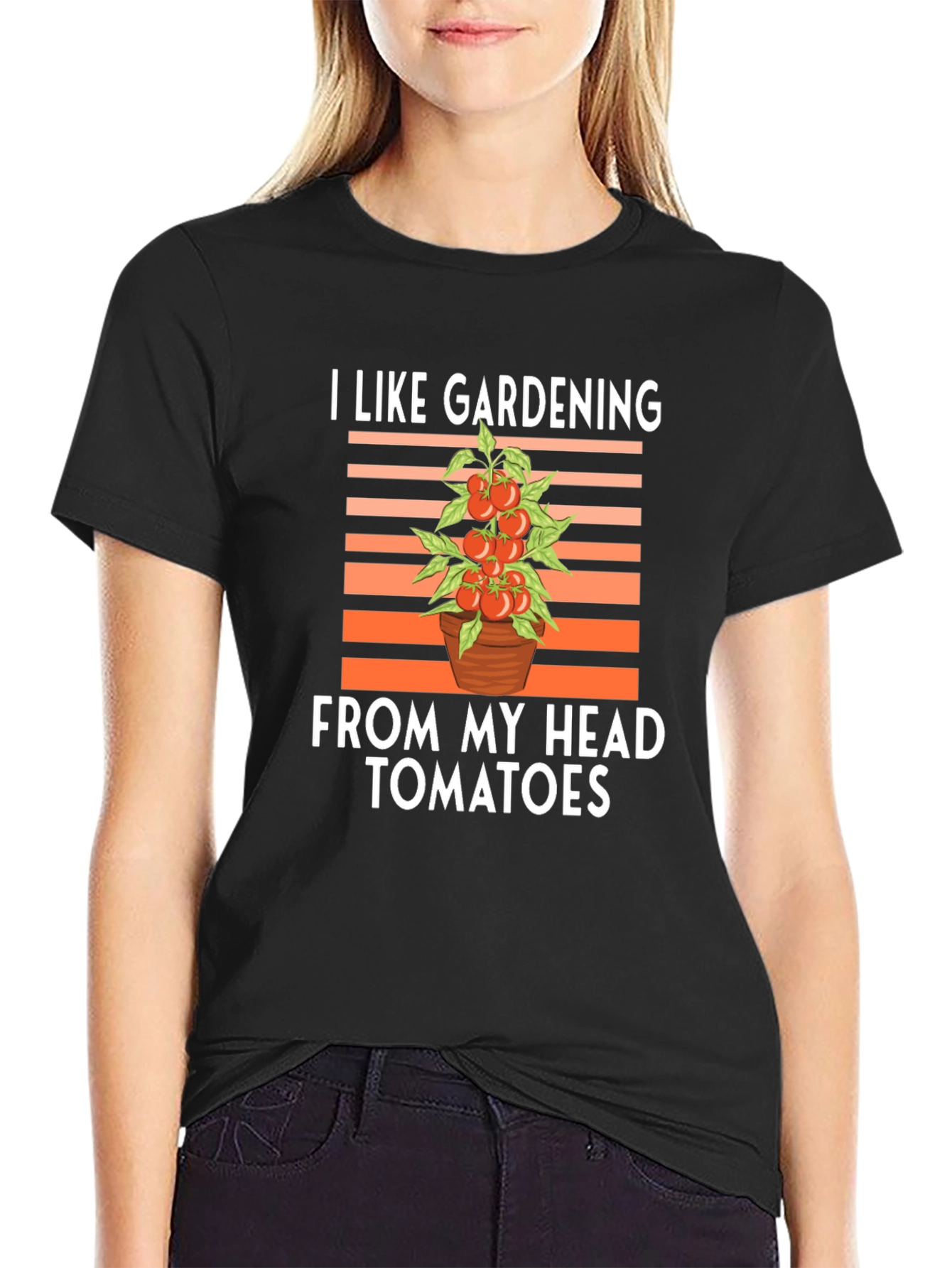 Gardening Tomato T-Shirt - From My Head Tomatoes