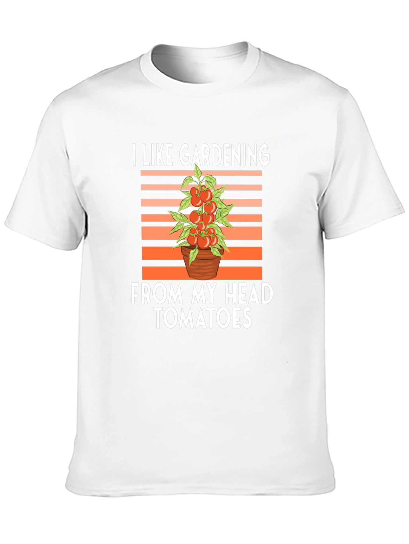 Gardening Tomato T-Shirt - From My Head Tomatoes