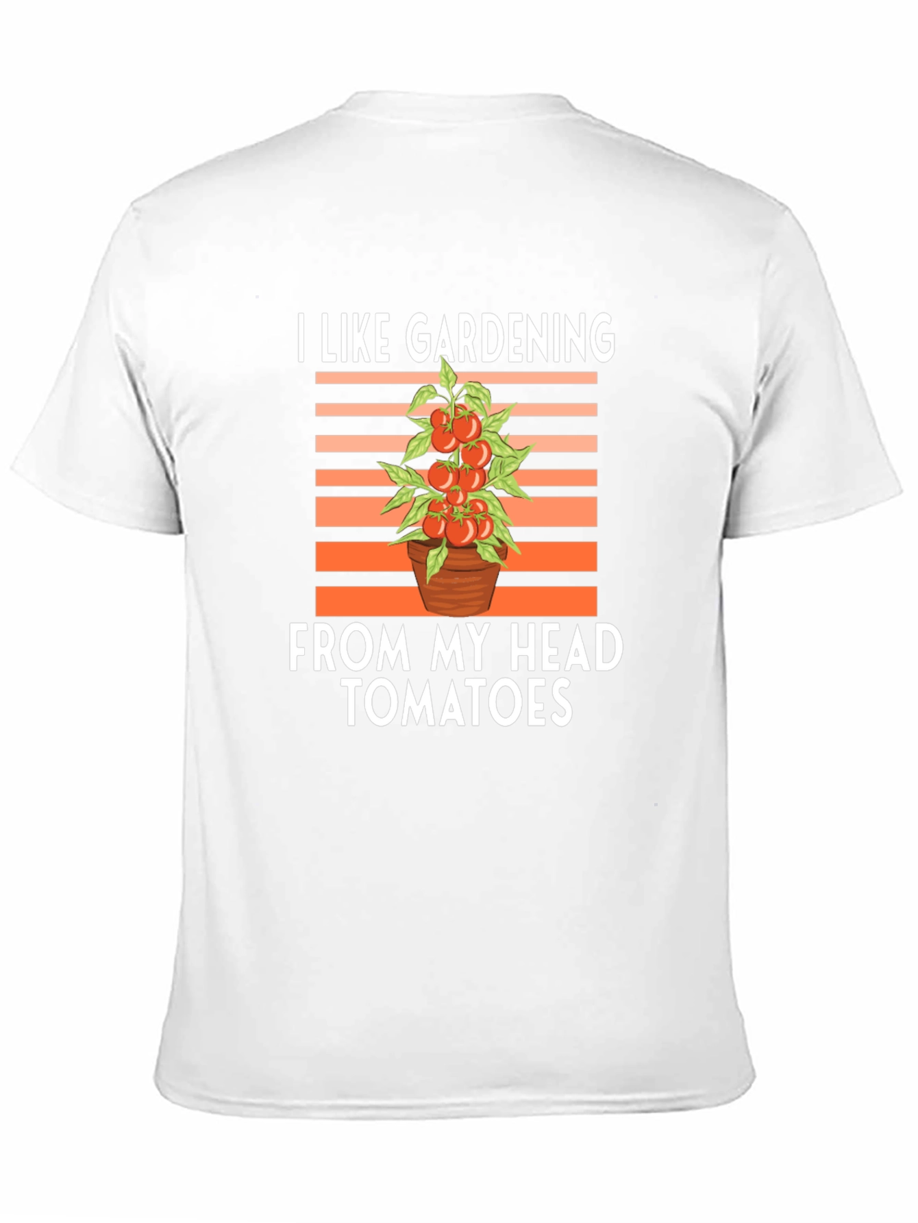 Gardening Tomato T-Shirt - From My Head Tomatoes