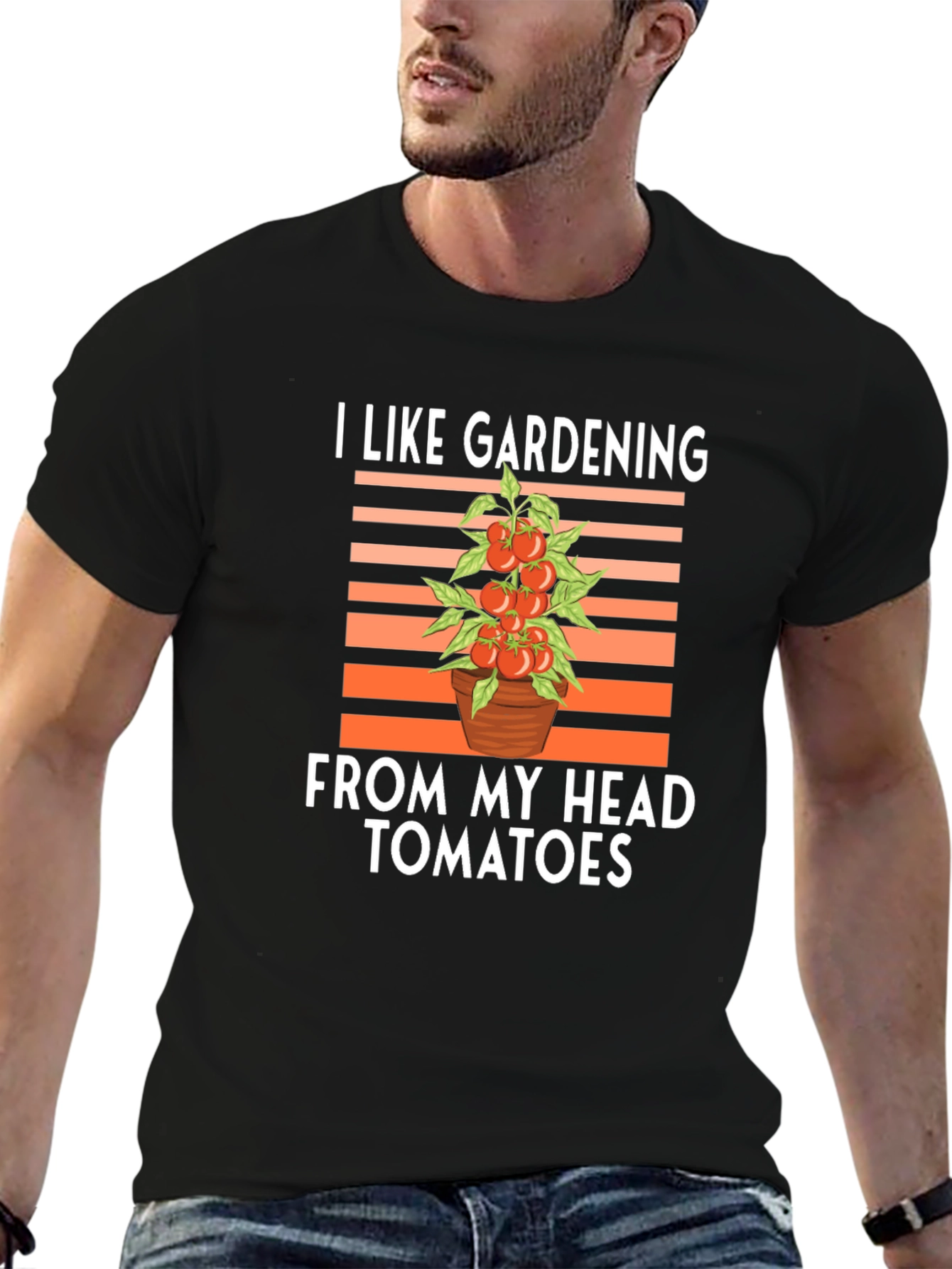 Gardening Tomato T-Shirt - From My Head Tomatoes