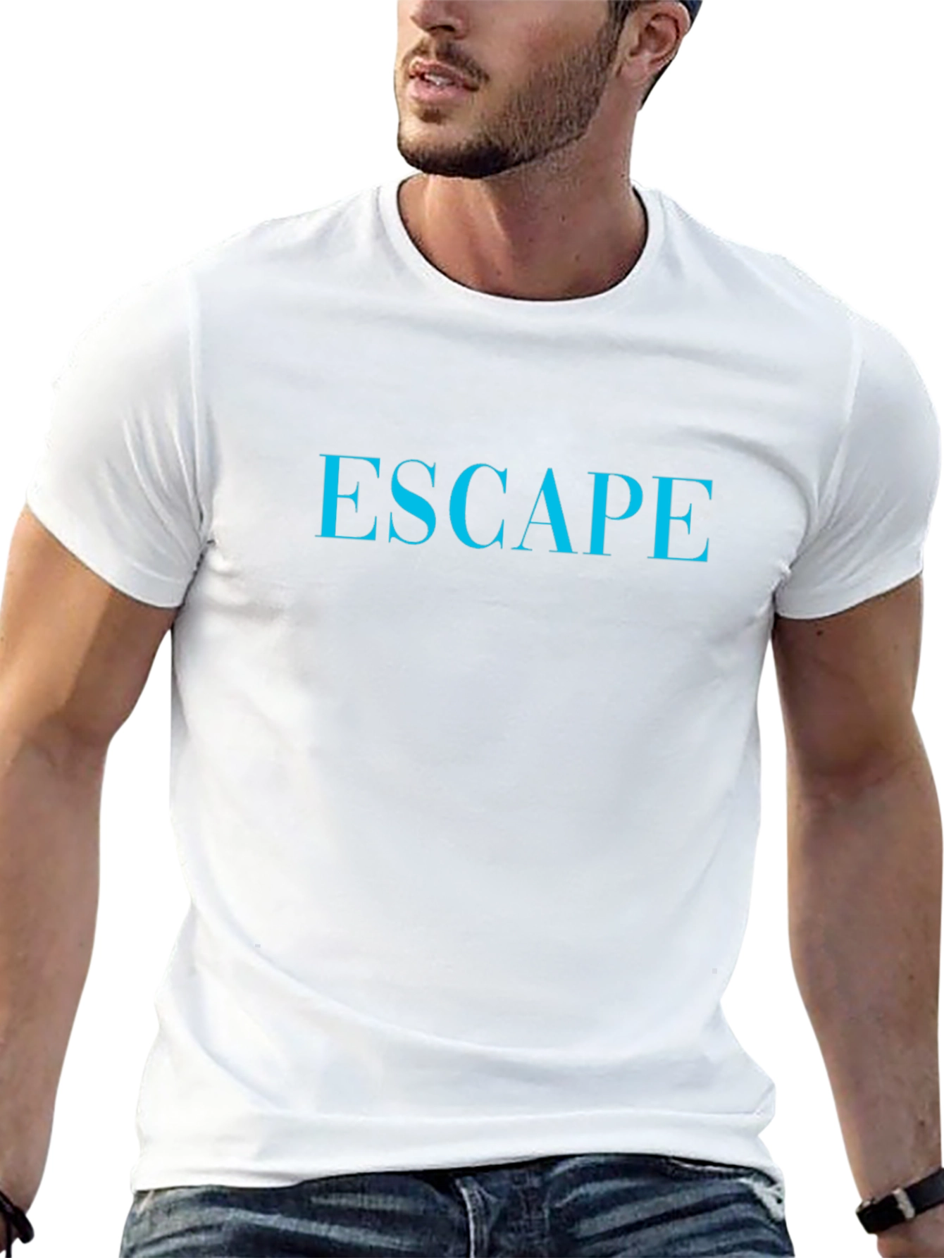 Escape Graphic Tee - Black T-Shirt