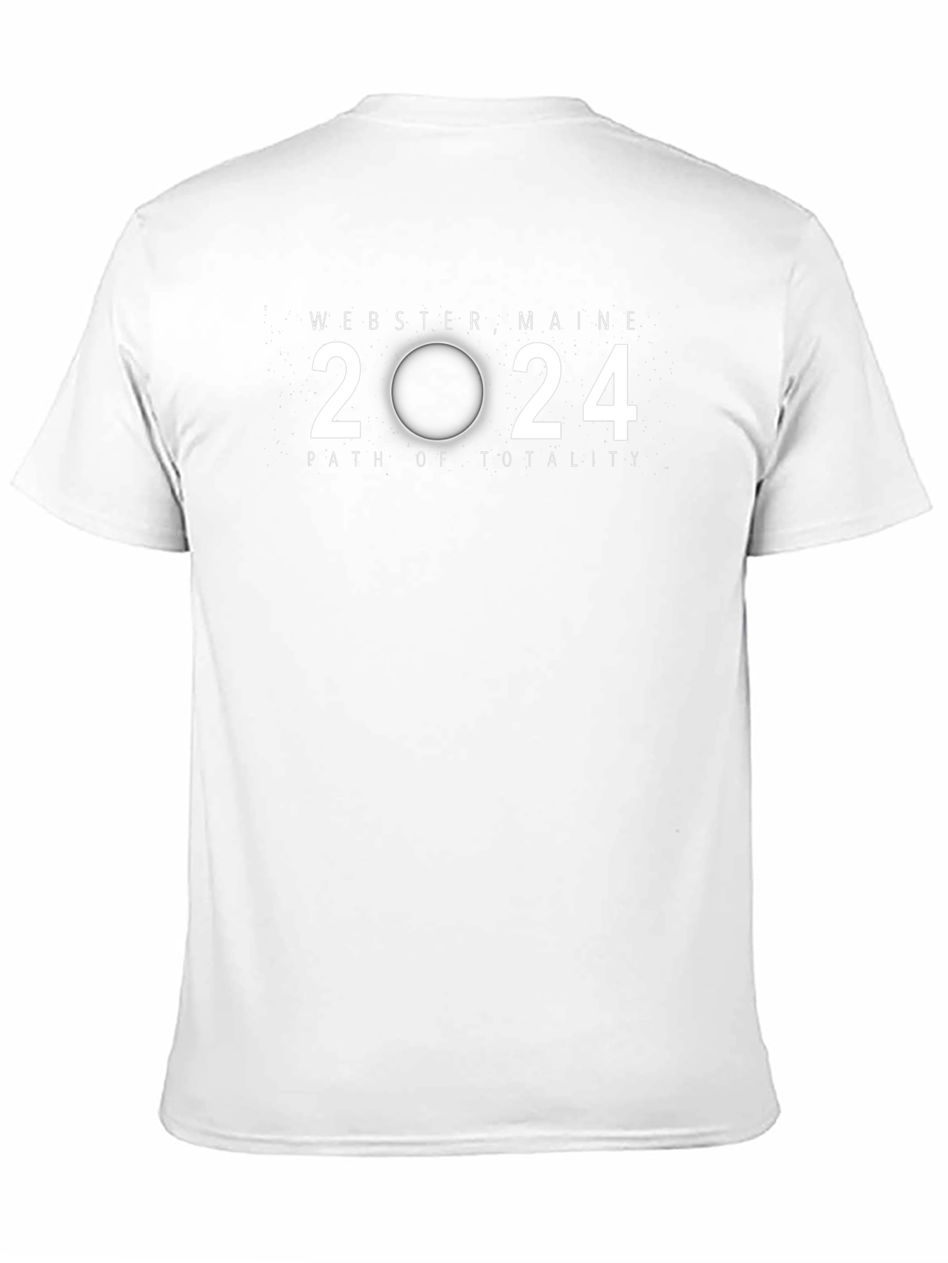Webster Maine 2024 Total Solar Eclipse T-Shirt