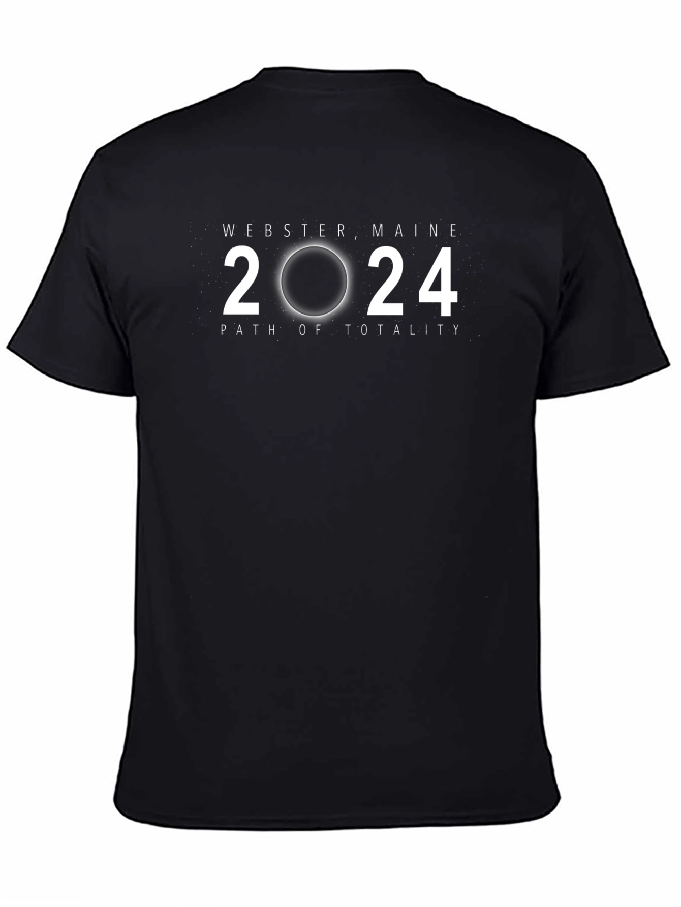 Webster Maine 2024 Total Solar Eclipse T-Shirt