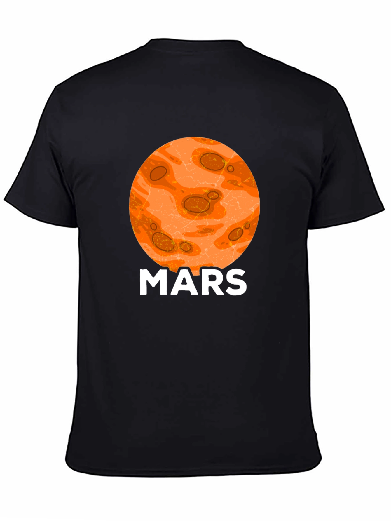Mars Planet Graphic T-Shirt