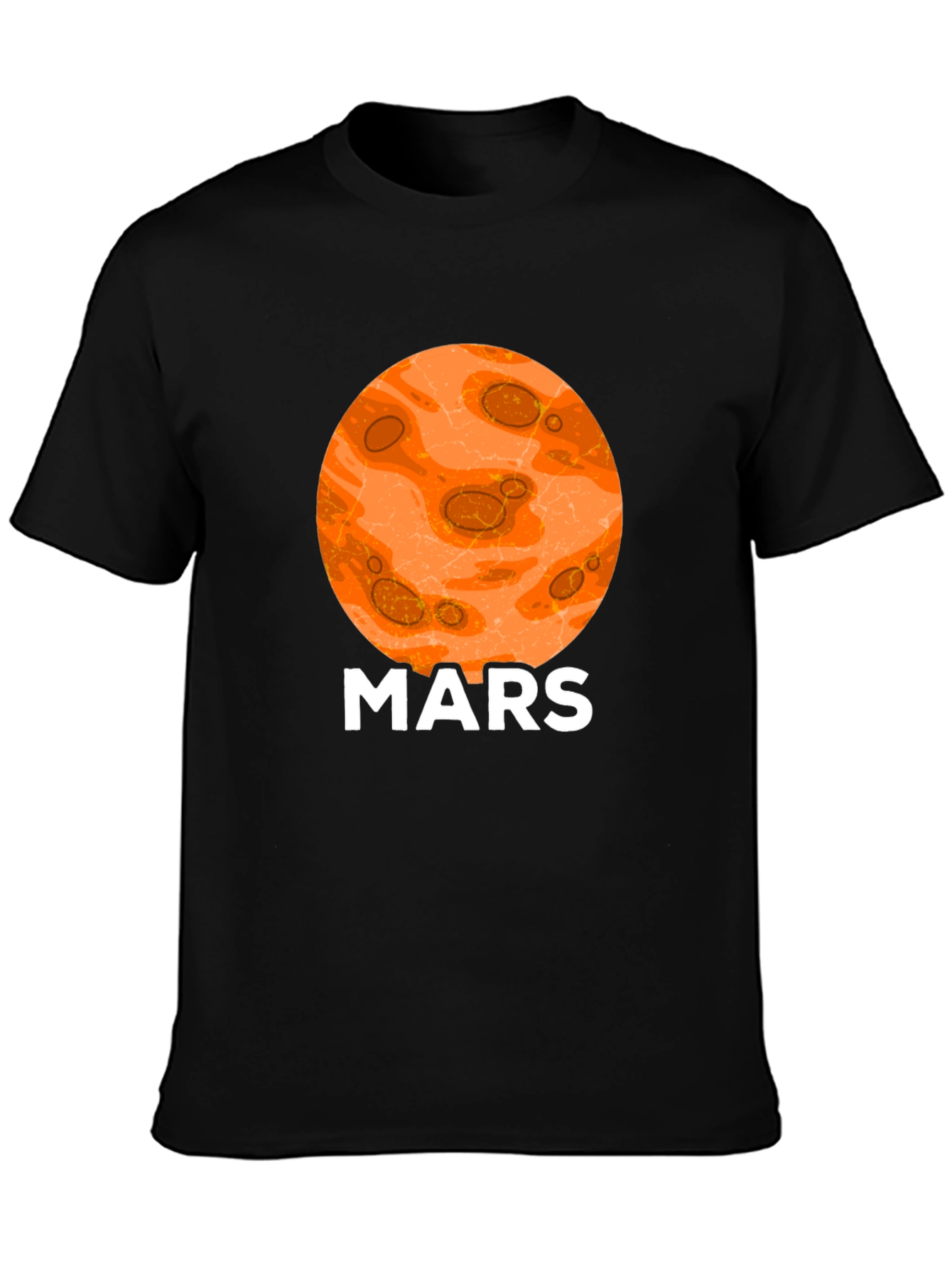 Mars Planet Graphic T-Shirt