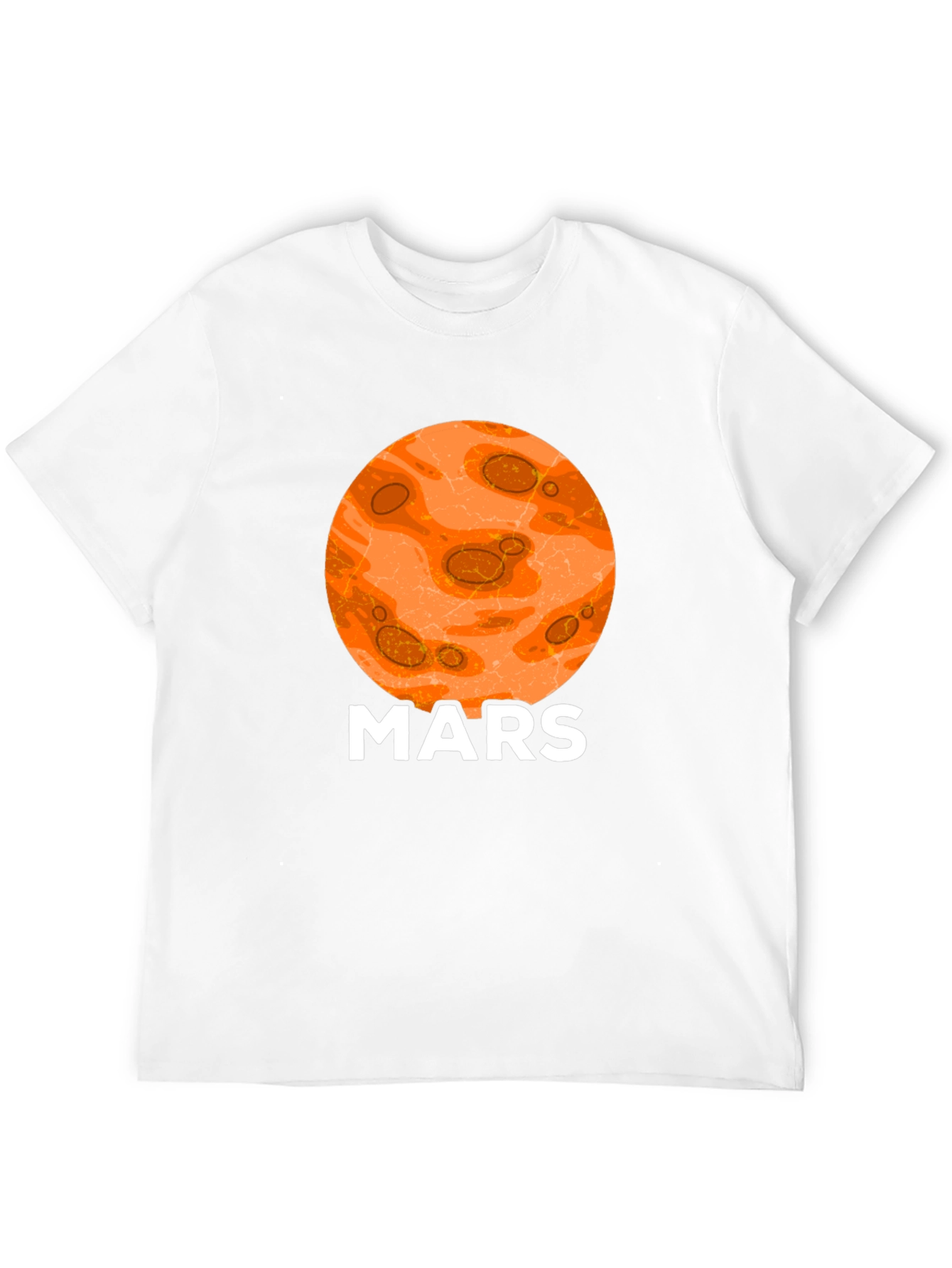 Mars Planet Graphic T-Shirt