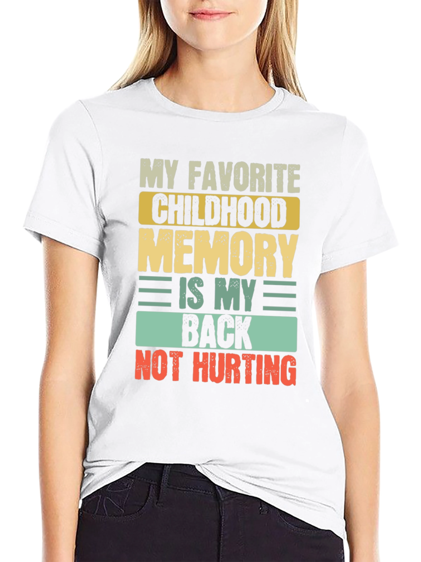 Funny Back Pain Relief T-Shirt