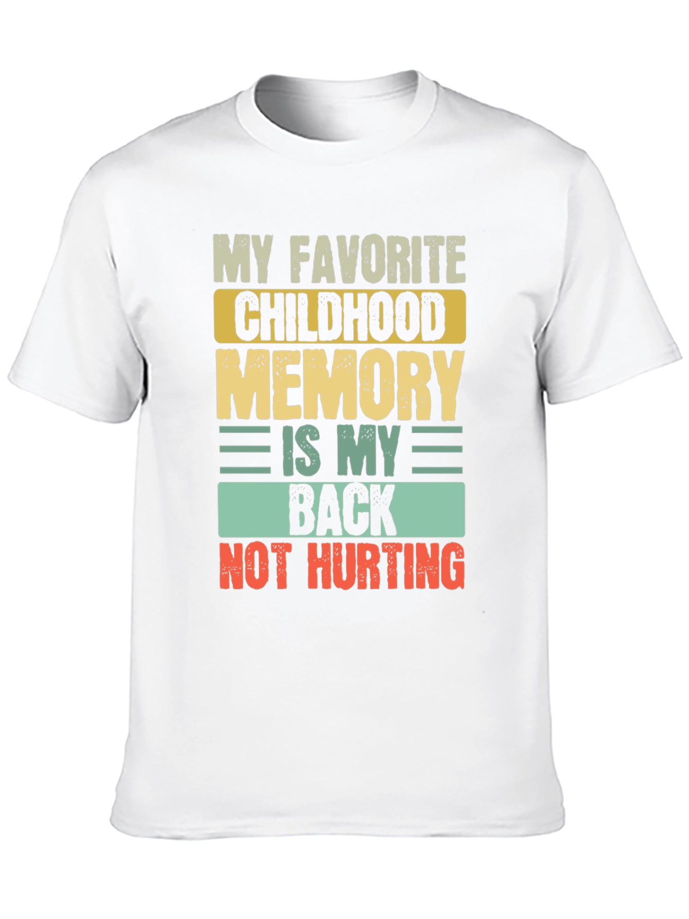 Funny Back Pain Relief T-Shirt
