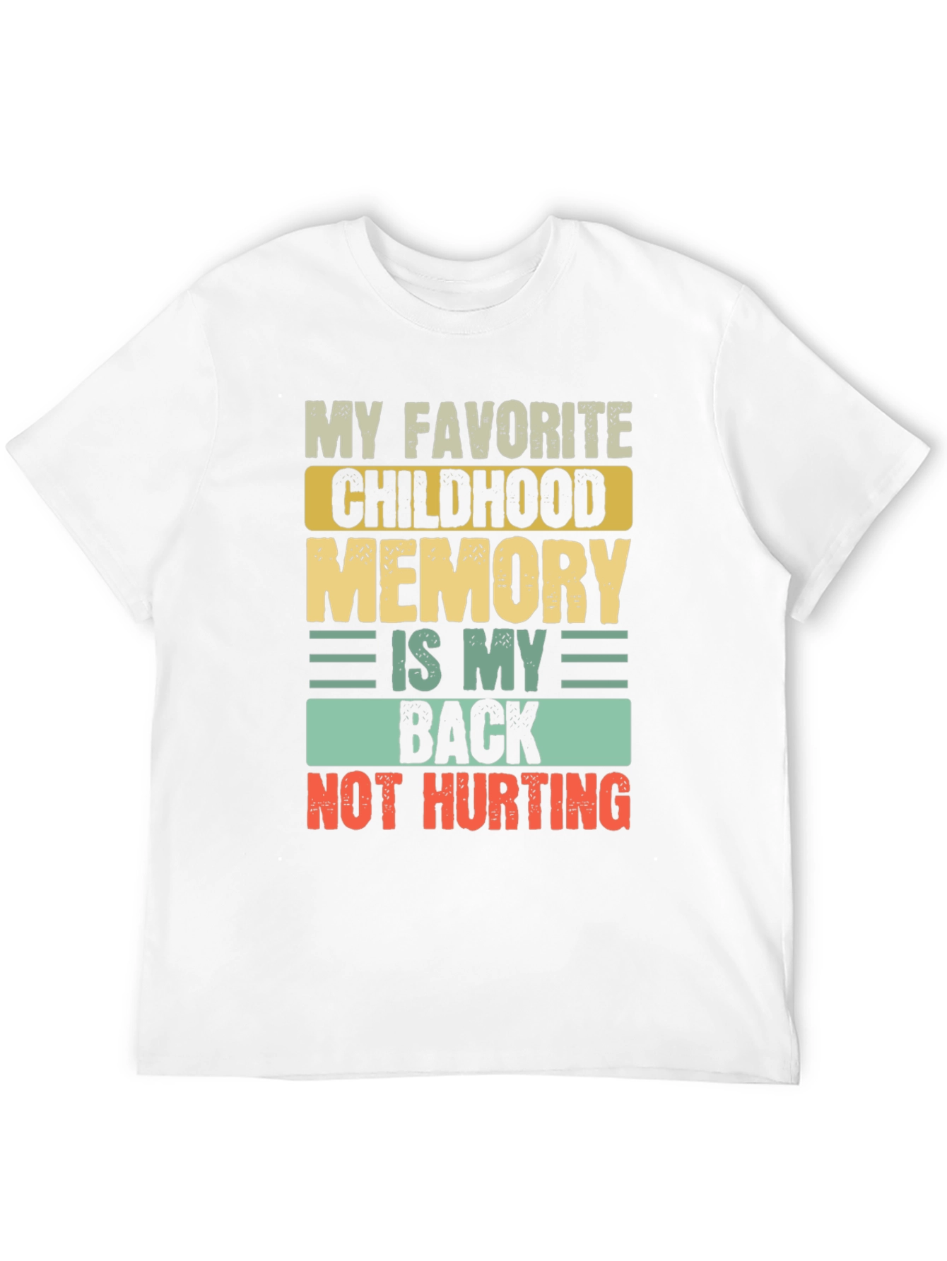 Funny Back Pain Relief T-Shirt