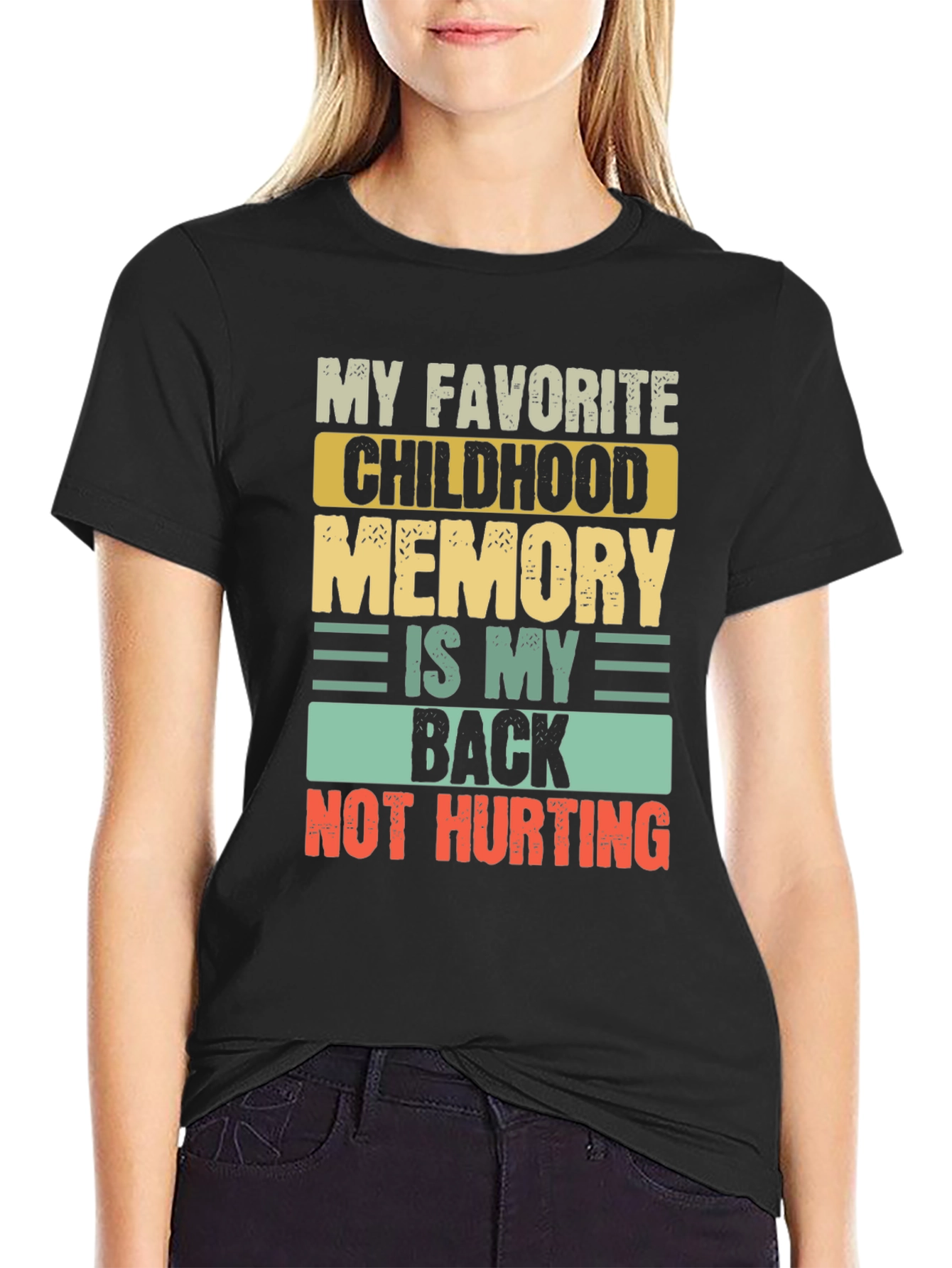 Funny Back Pain Relief T-Shirt