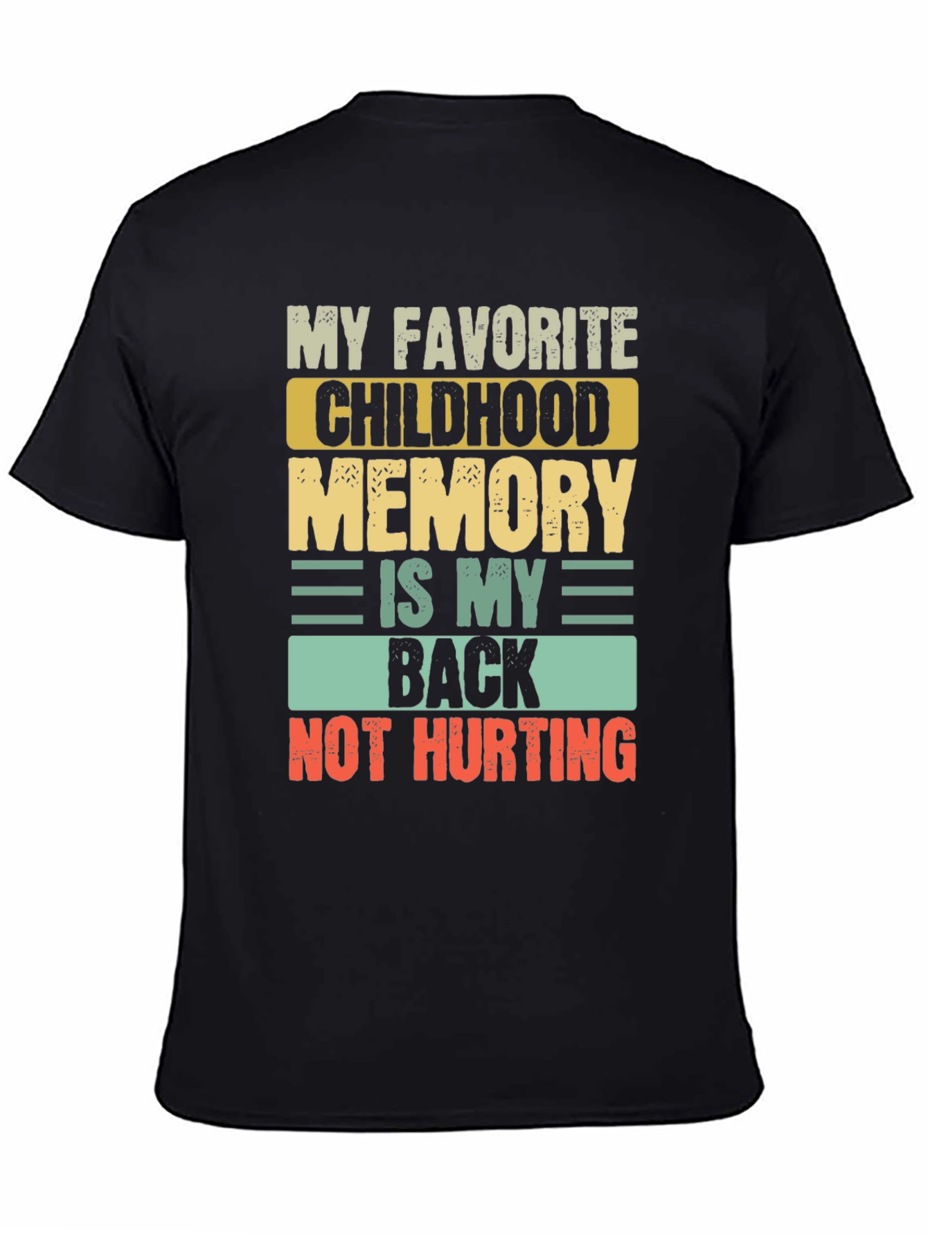 Funny Back Pain Relief T-Shirt