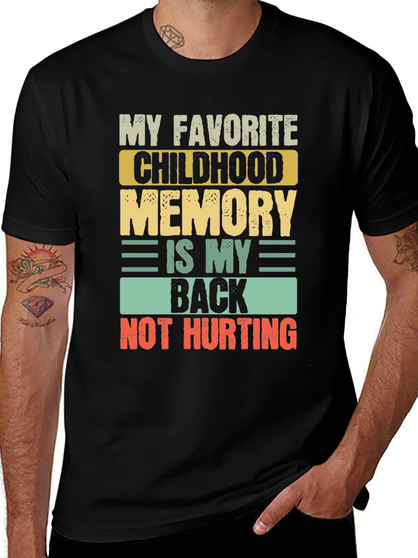 Funny Back Pain Relief T-Shirt