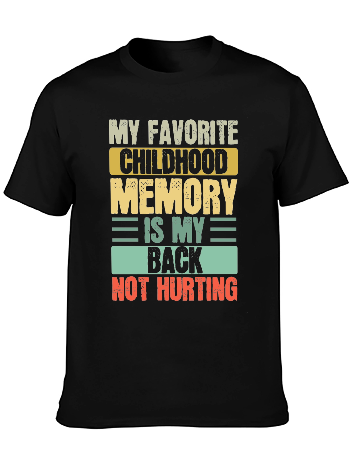 Funny Back Pain Relief T-Shirt