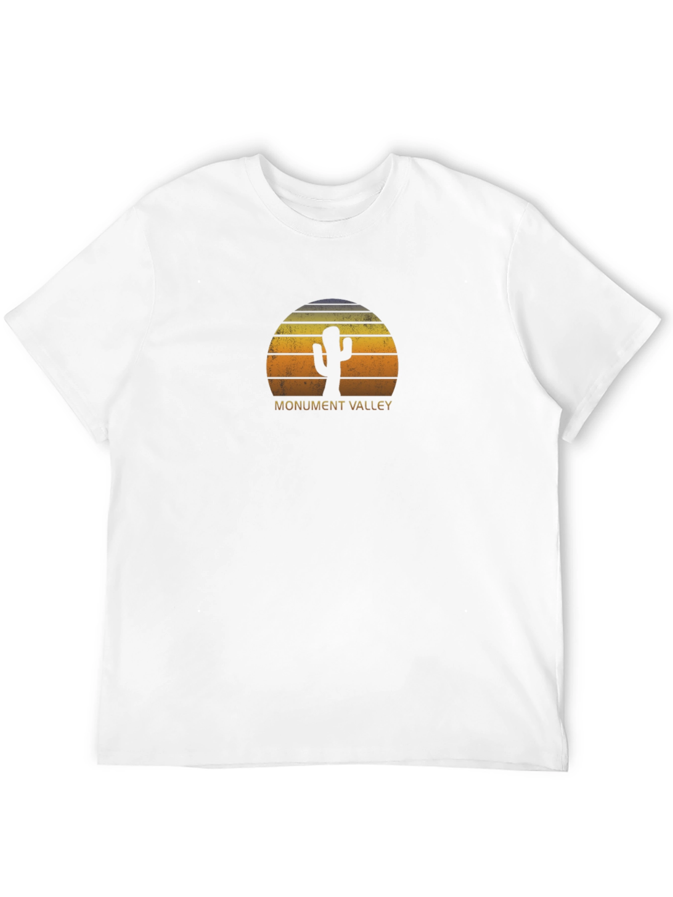 Monument Valley Cactus Sunset Graphic Tee