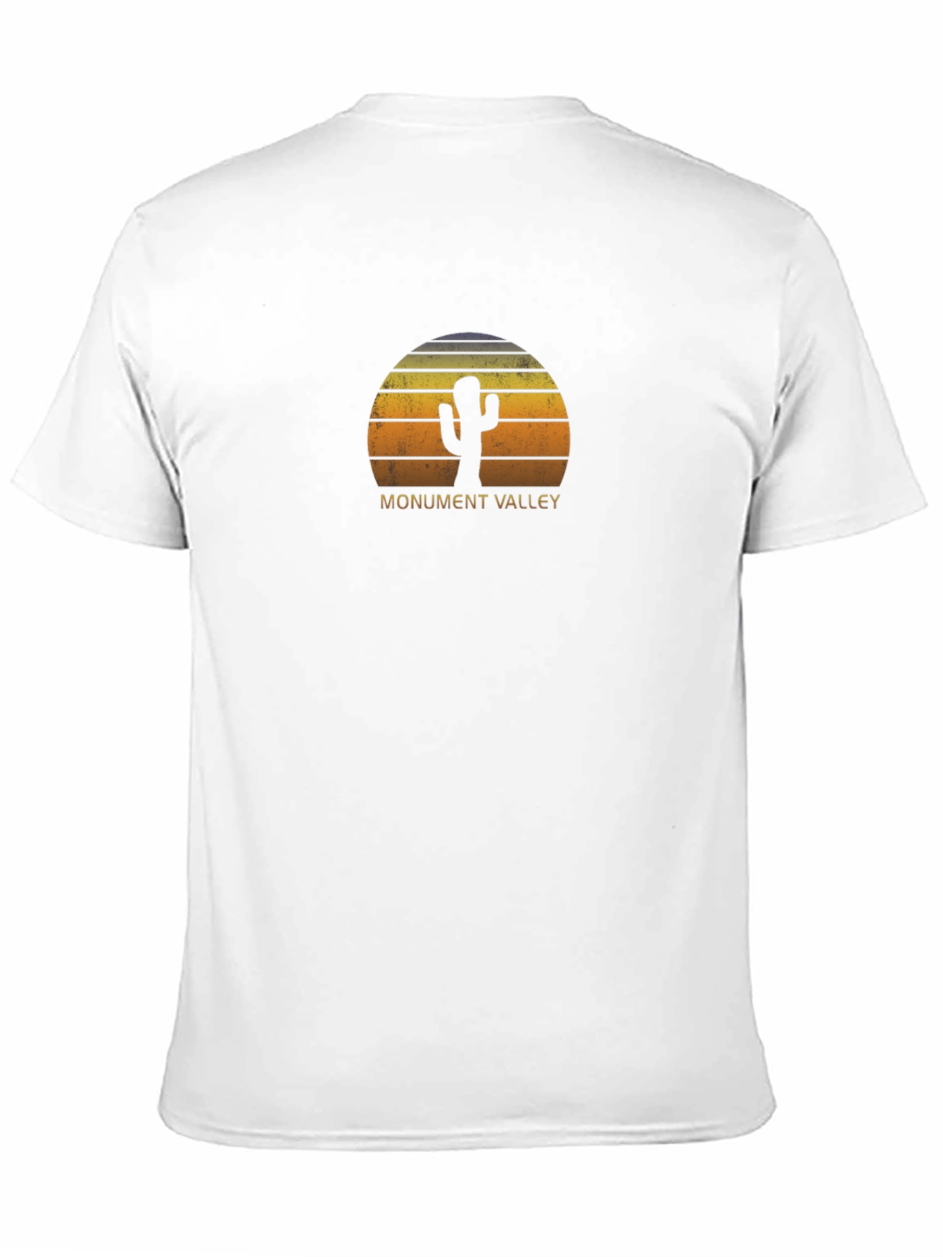Monument Valley Cactus Sunset Graphic Tee