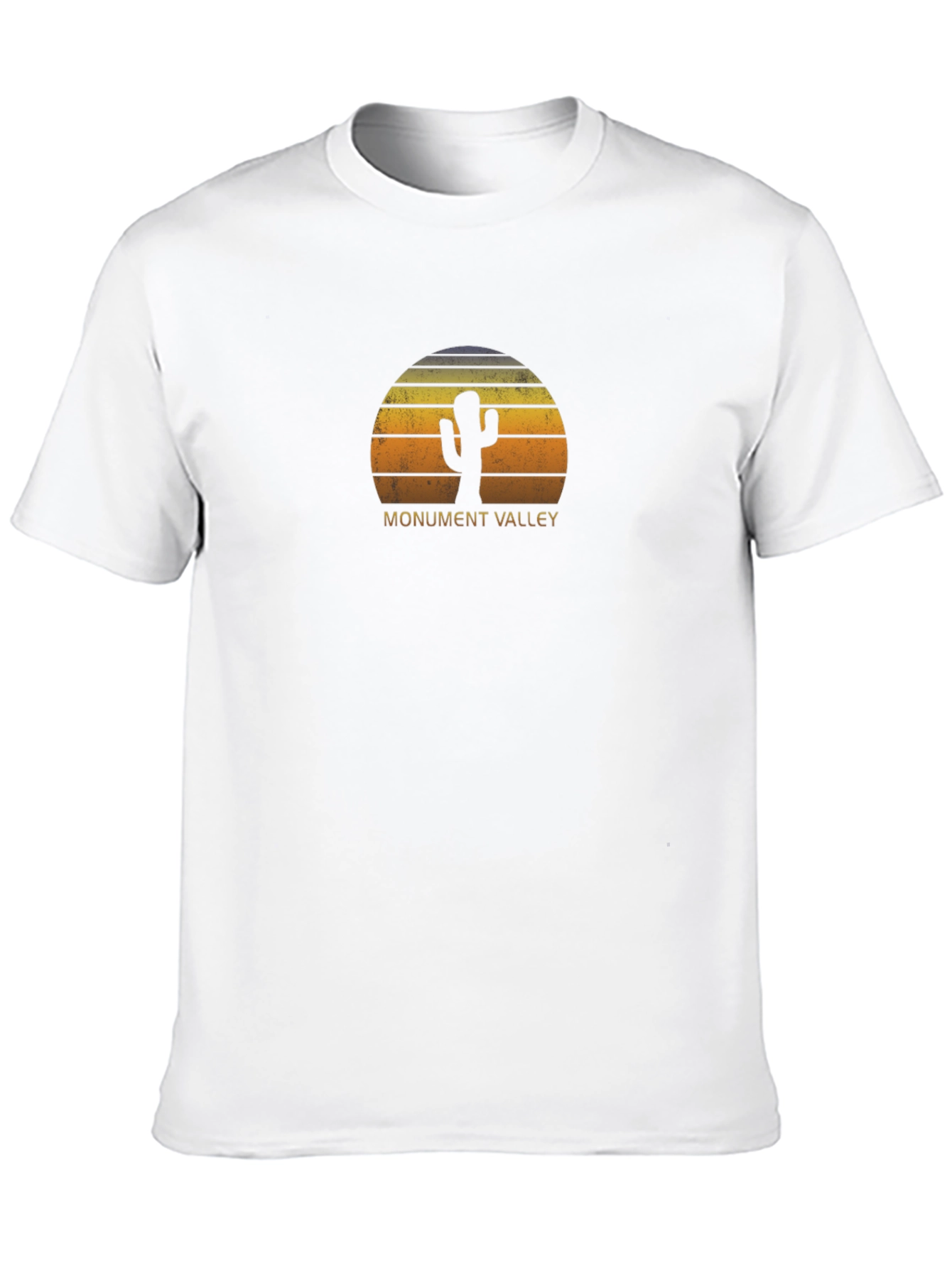 Monument Valley Cactus Sunset Graphic Tee