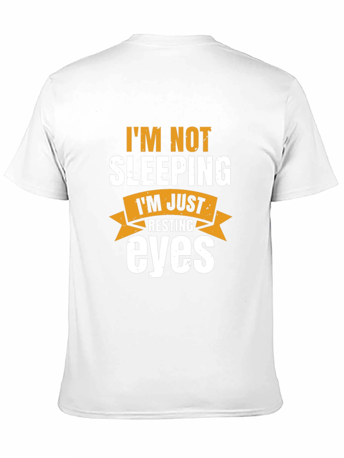 Funny Resting Eyes Graphic T-Shirt