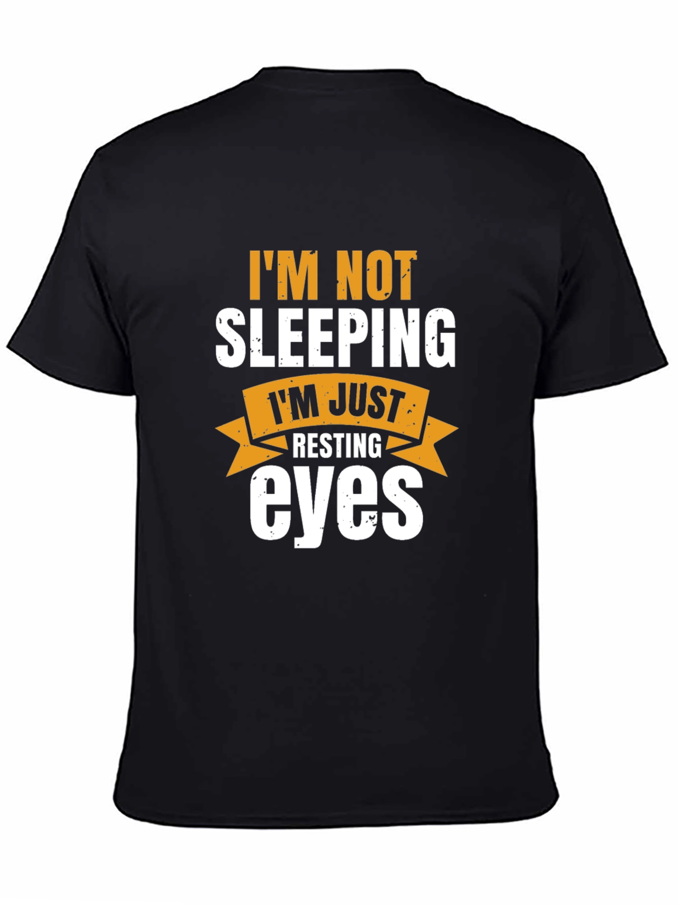 Funny Resting Eyes Graphic T-Shirt