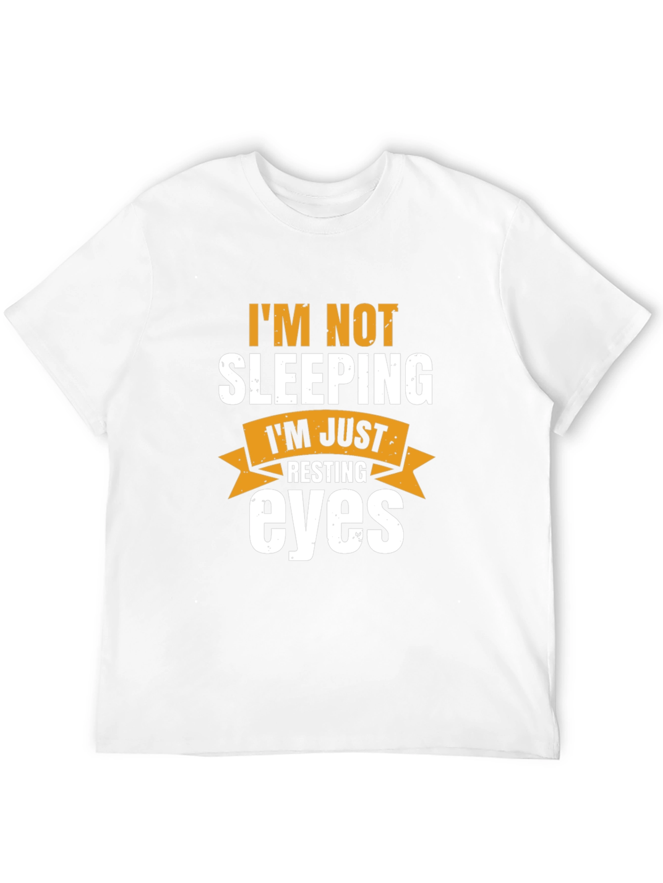 Funny Resting Eyes Graphic T-Shirt