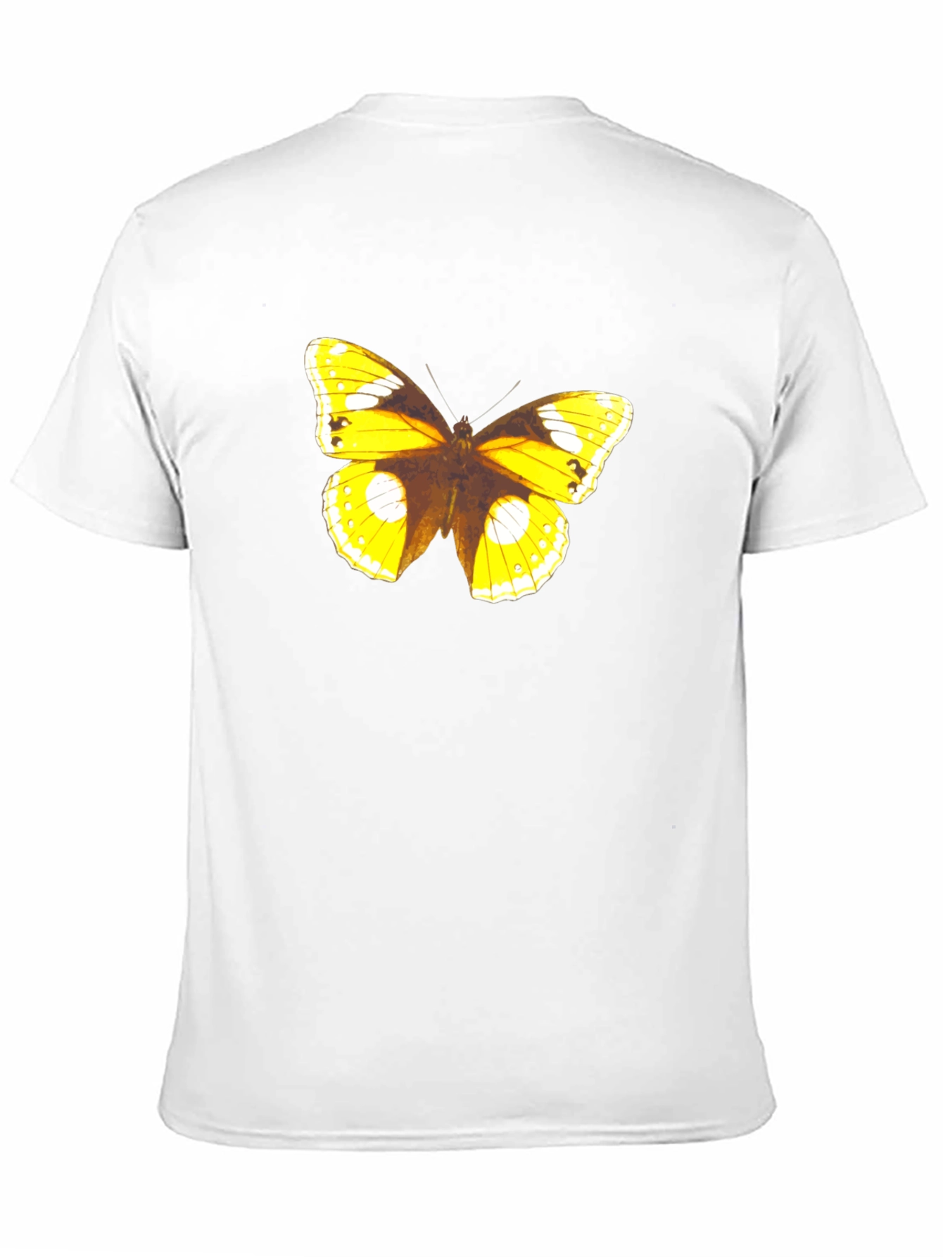 Butterfly Graphic Print Tee - Black