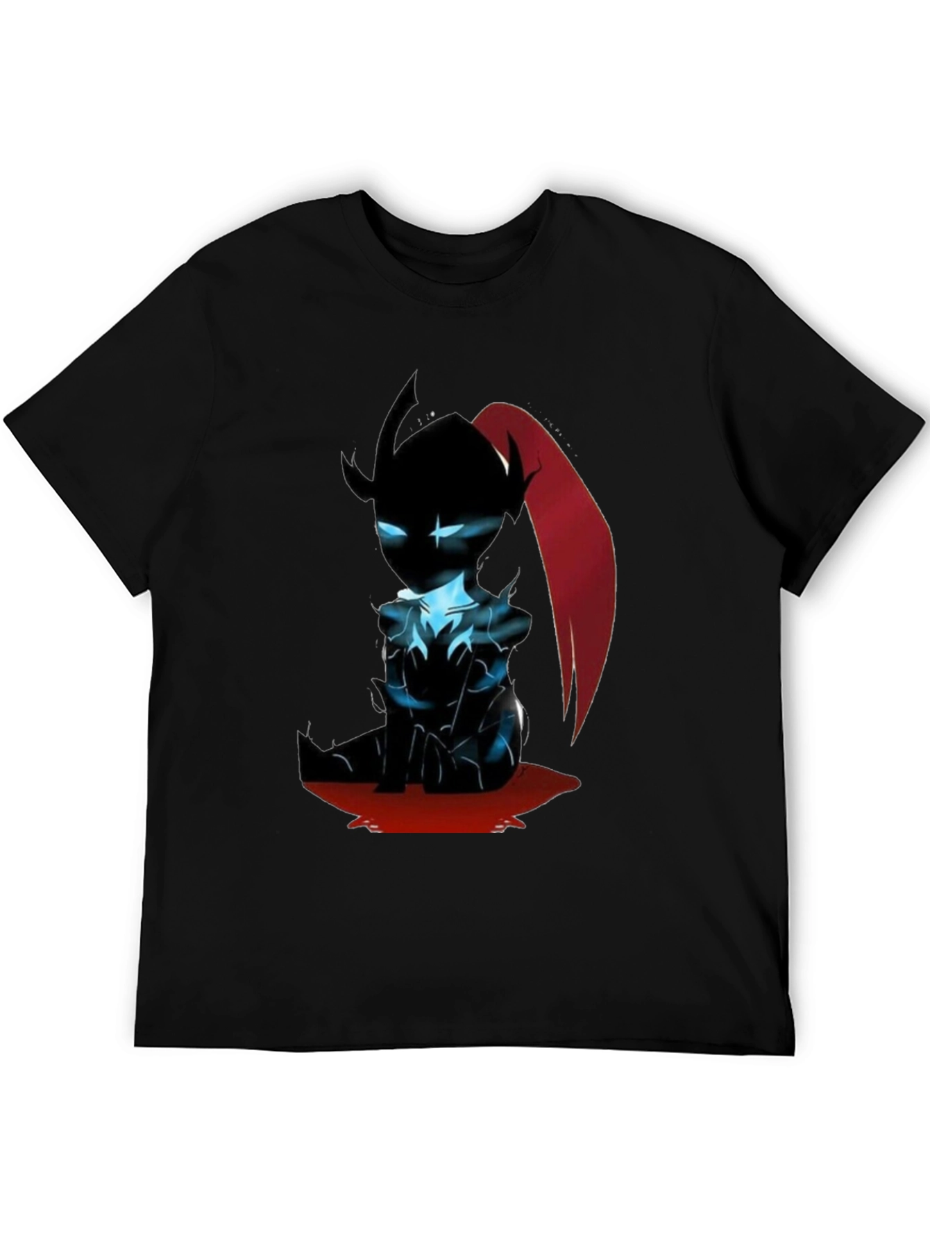 Anime Character Black T-Shirt